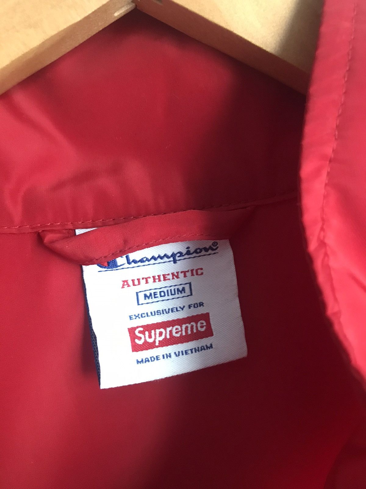 Champion × Supreme Supreme X Champion half zip pullover jacket Size US M / EU 48-50 / 2 - 3 Thumbnail