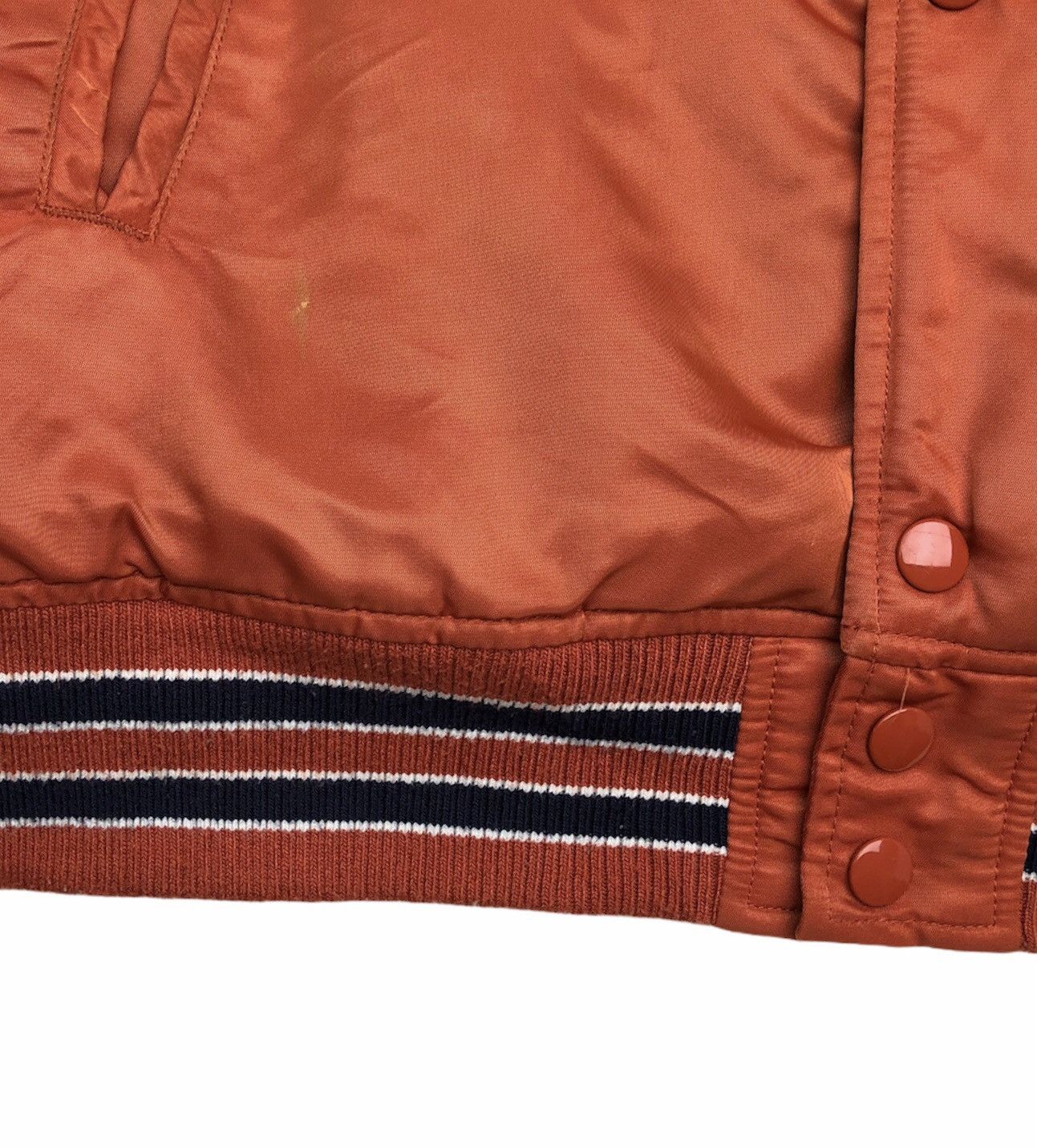 Champion Vintage Champion Big Logo Nylon Varsity Bomber Jacket Size US XL / EU 56 / 4 - 15 Thumbnail