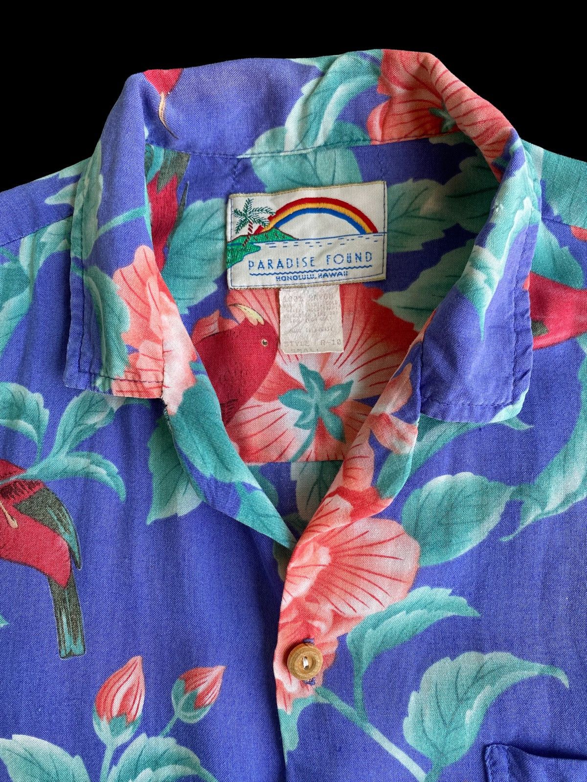Other 💥Rare Vintage Hawaii Shirt Button Up Floral Motive Size US S / EU 44-46 / 1 - 4 Thumbnail