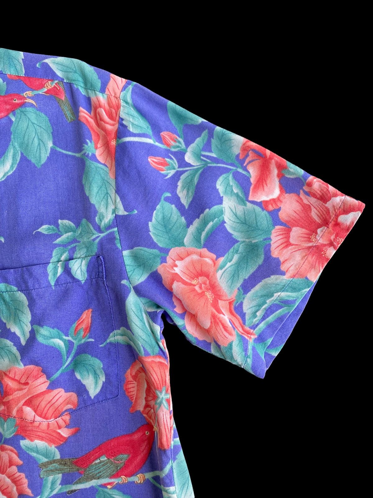 Other 💥Rare Vintage Hawaii Shirt Button Up Floral Motive Size US S / EU 44-46 / 1 - 5 Thumbnail