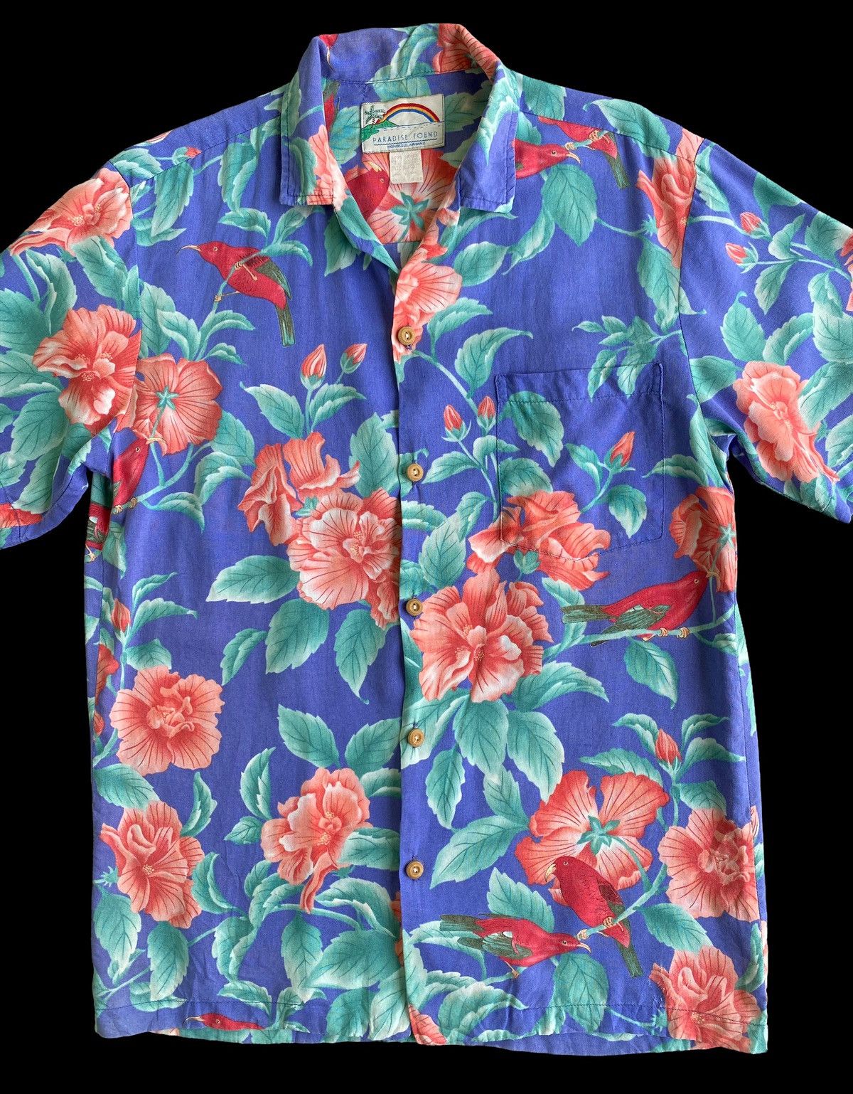 Other 💥Rare Vintage Hawaii Shirt Button Up Floral Motive Size US S / EU 44-46 / 1 - 3 Thumbnail