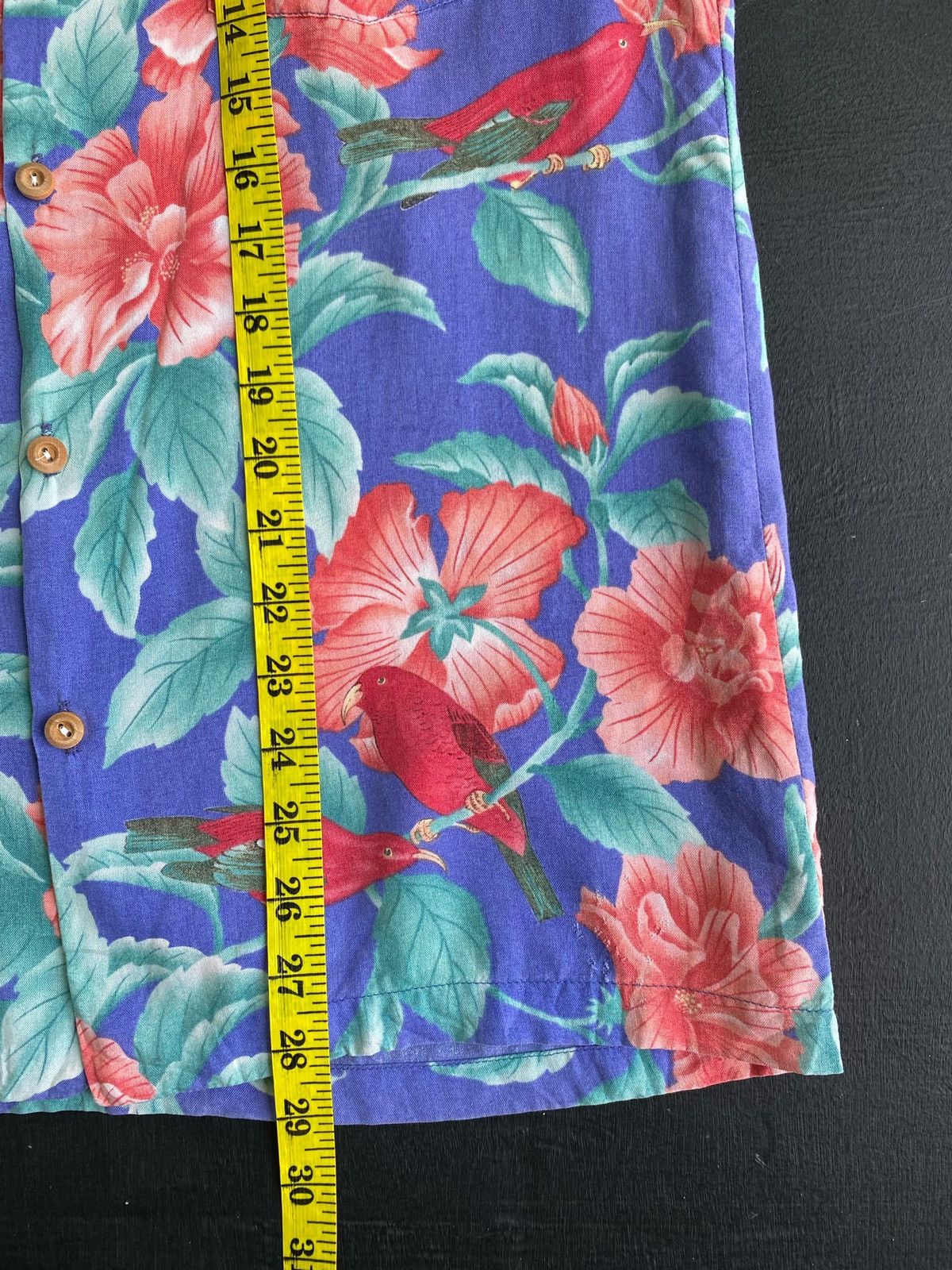 Other 💥Rare Vintage Hawaii Shirt Button Up Floral Motive Size US S / EU 44-46 / 1 - 14 Thumbnail