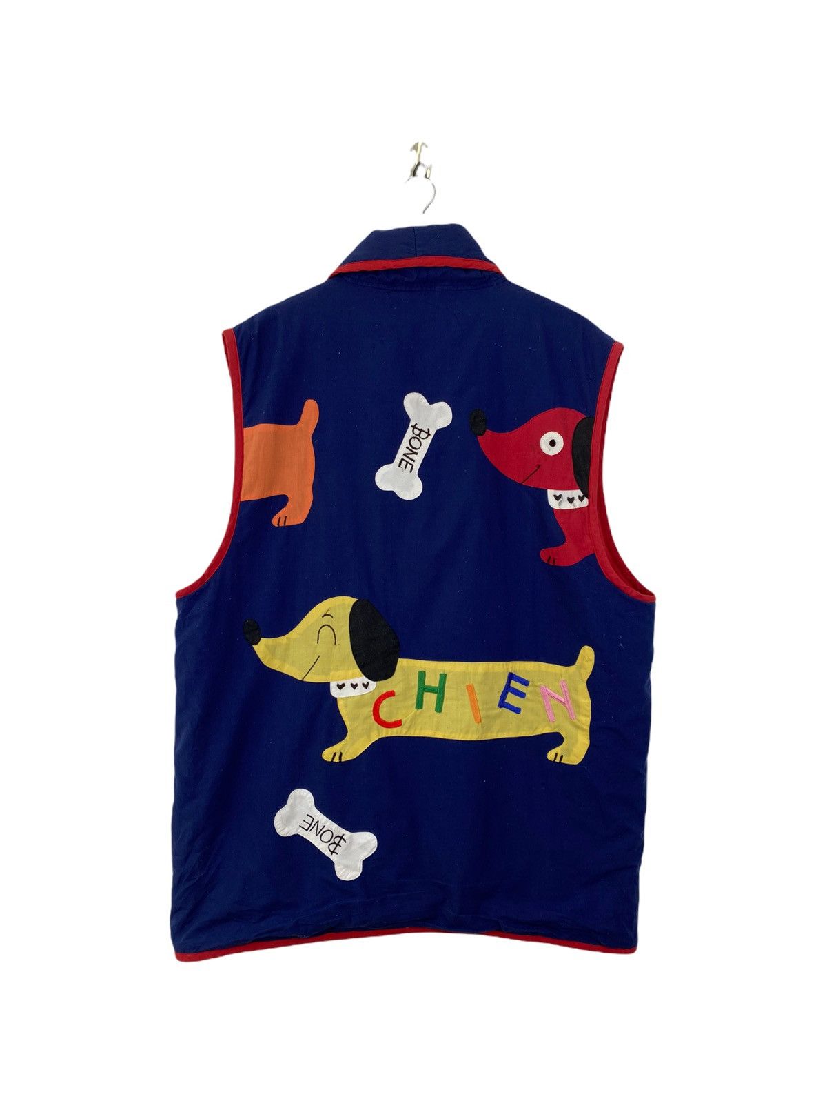 Handmade × Japanese Brand Sharon minky cotton vest nice design Size US M / EU 48-50 / 2 - 2 Thumbnail