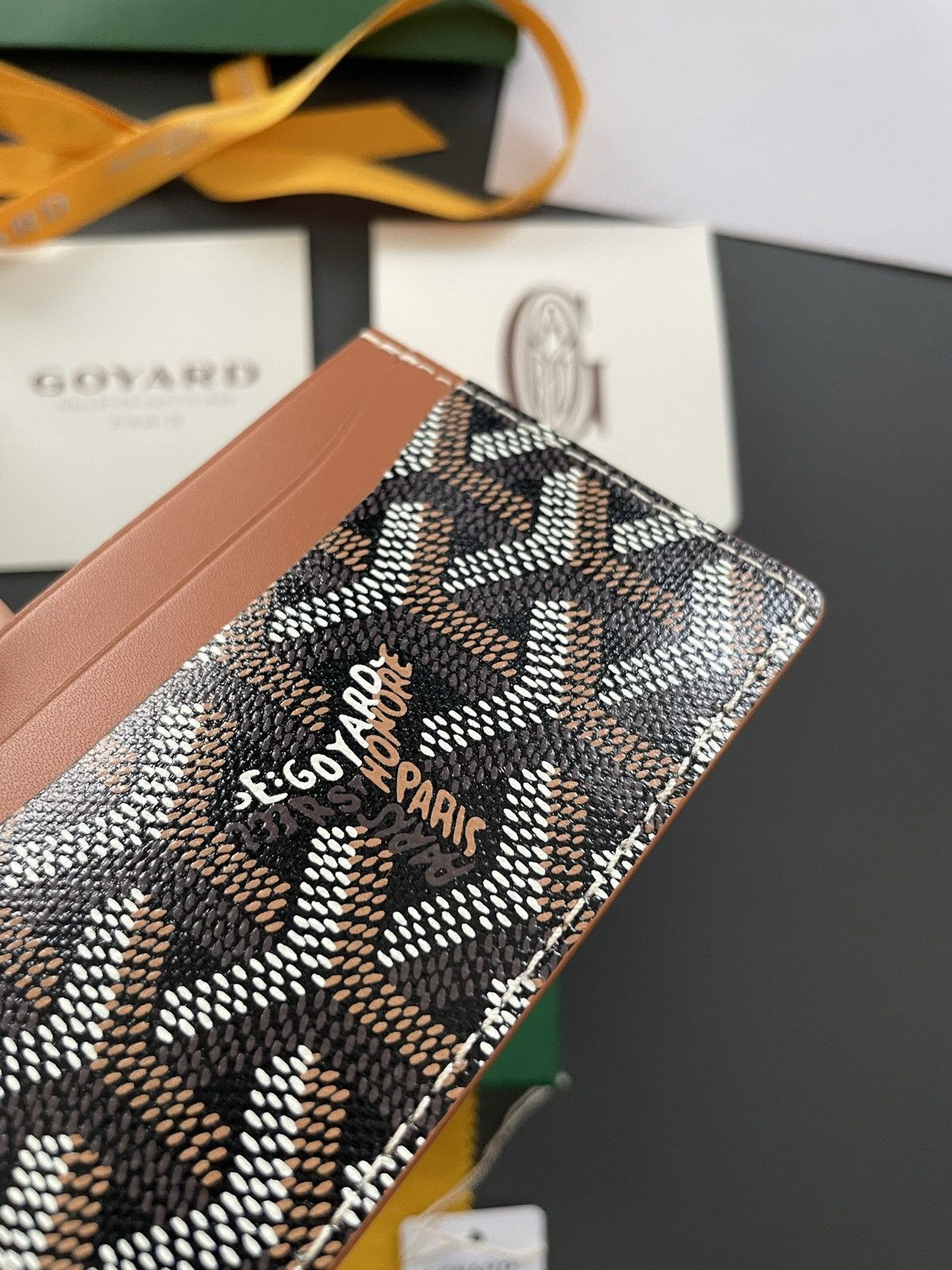 Goyard Rare Brand NEW St Sulpice Classic Iconic Cardholder Wallet Size ONE SIZE - 21 Thumbnail