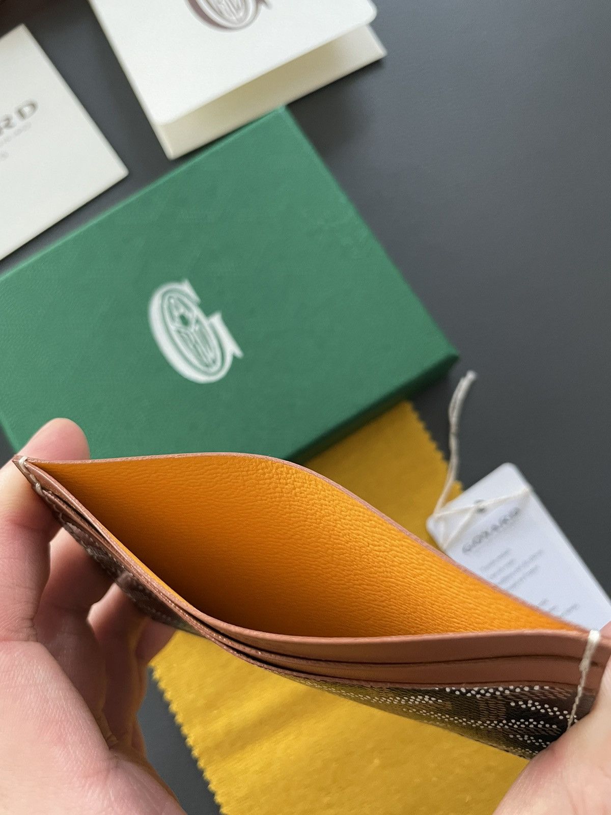 Goyard Rare Brand NEW St Sulpice Classic Iconic Cardholder Wallet Size ONE SIZE - 12 Thumbnail