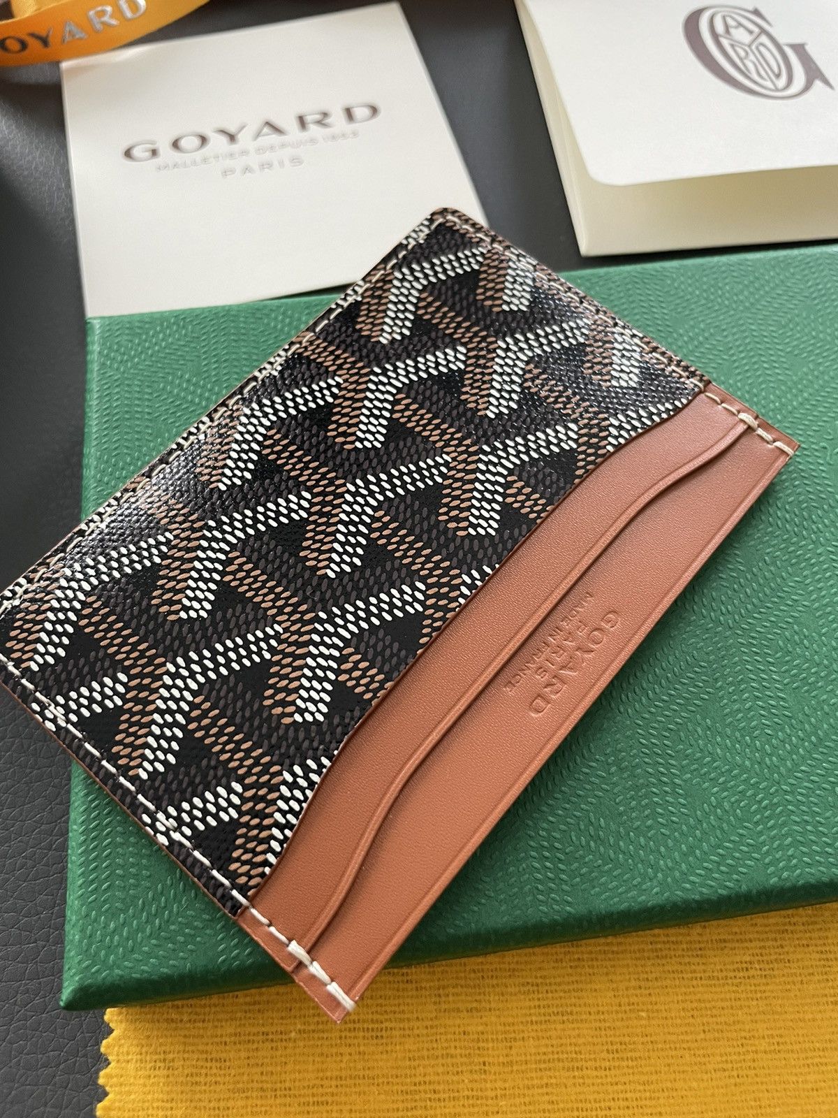 Goyard Rare Brand NEW St Sulpice Classic Iconic Cardholder Wallet Size ONE SIZE - 5 Thumbnail