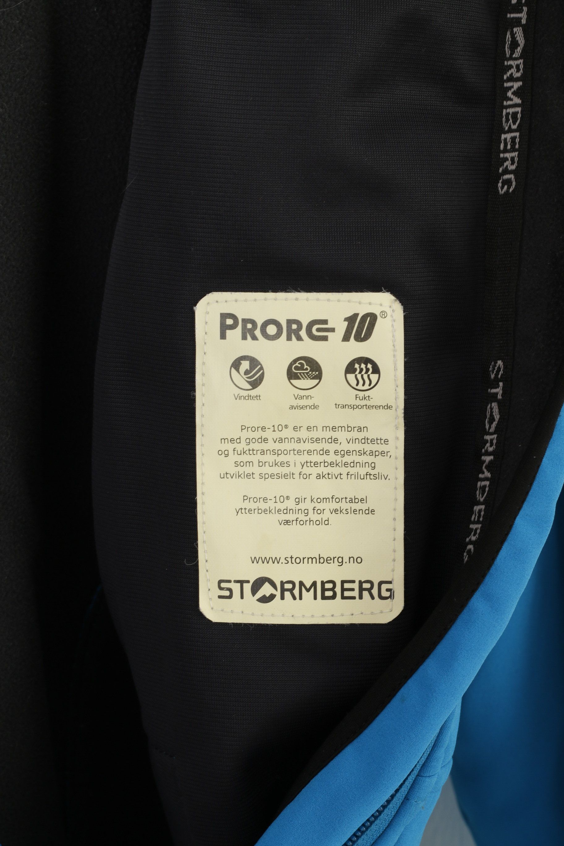 Vintage Stormberg Women S Jacket Blue Softshell 0134 Size S / US 4 / IT 40 - 4 Thumbnail