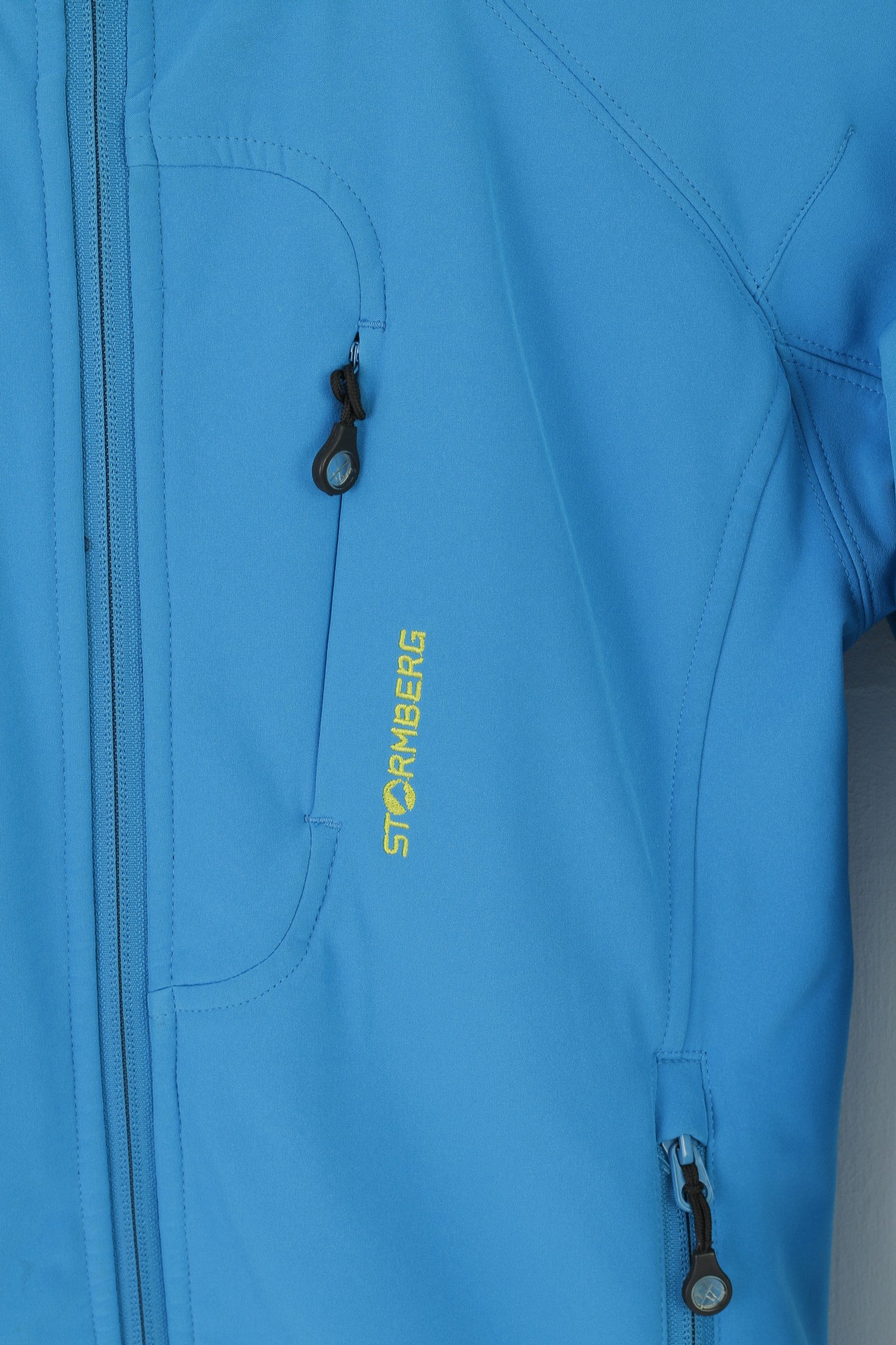 Vintage Stormberg Women S Jacket Blue Softshell 0134 Size S / US 4 / IT 40 - 2 Thumbnail