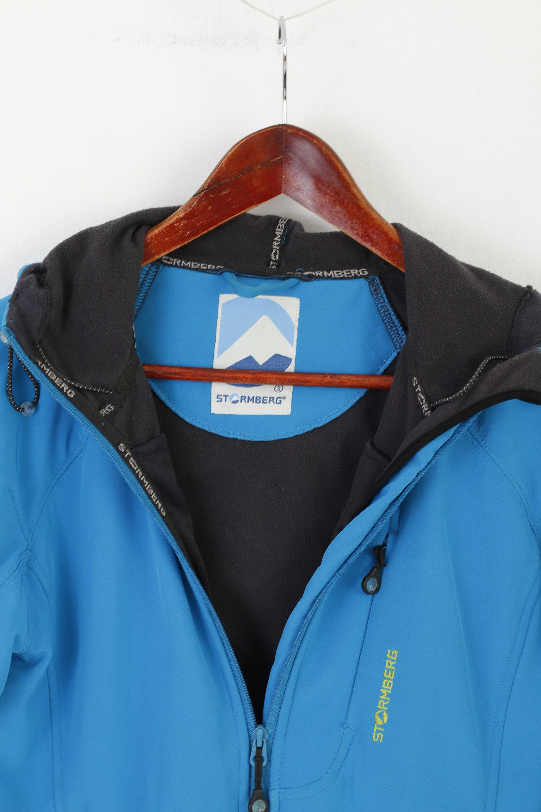 Vintage Stormberg Women S Jacket Blue Softshell 0134 Size S / US 4 / IT 40 - 3 Thumbnail