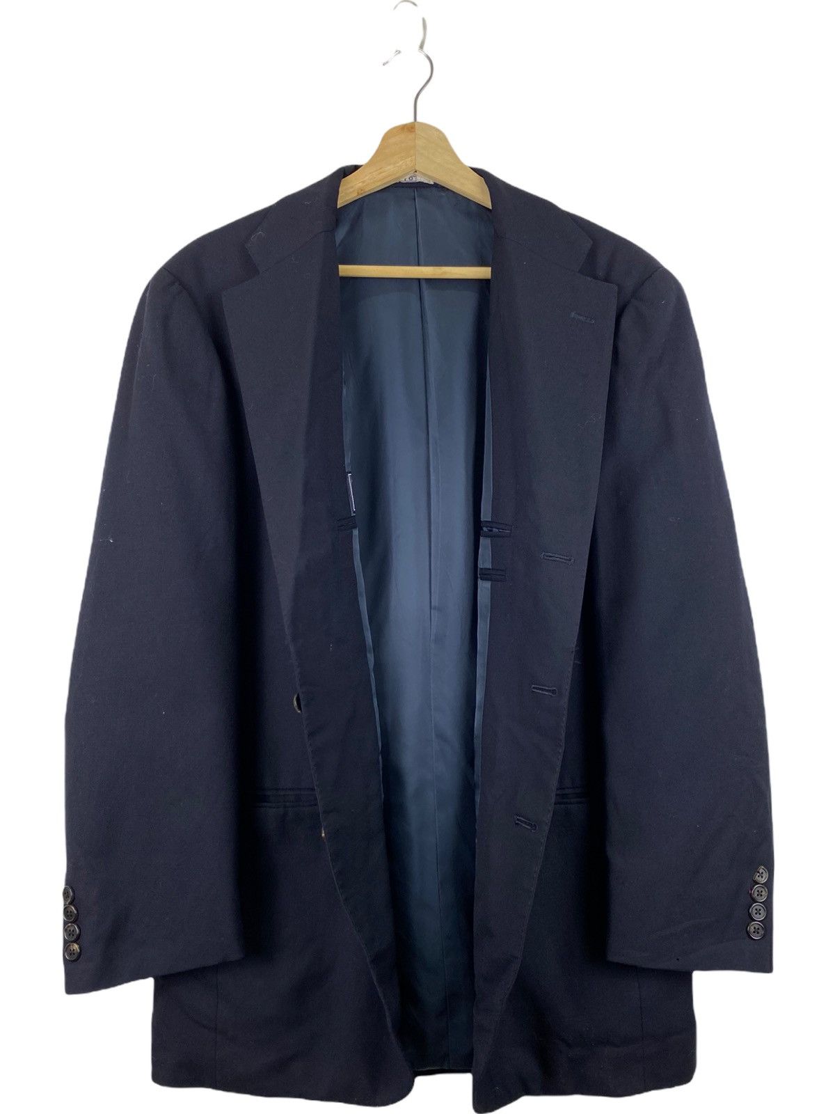 Polo Ralph Lauren × Vintage Vintage Polo Ralph Lauren Dark Blue Blazer Size US M / EU 48-50 / 2 - 3 Thumbnail