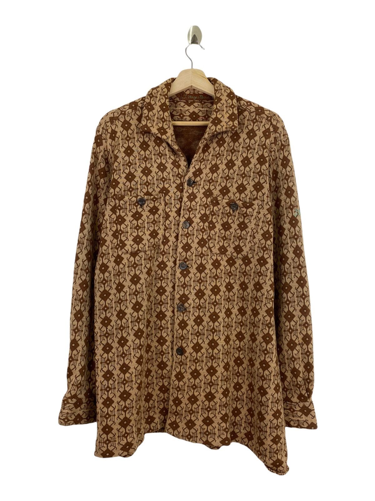 Japanese Brand × Vintage J. Migutani heritage shirt Size US XL / EU 56 / 4 - 1 Thumbnail