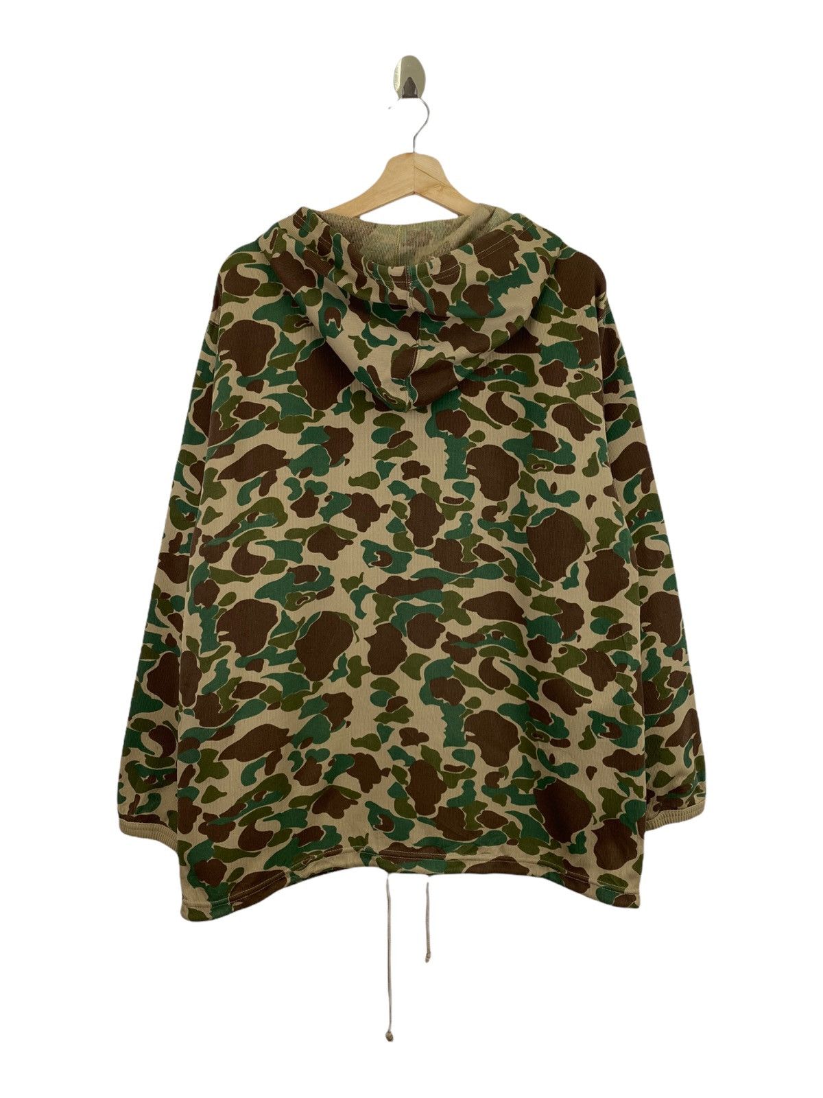Japanese Brand NEW RORK CLUB CAMO ZIP UP HOODIES Size US L / EU 52-54 / 3 - 3 Thumbnail