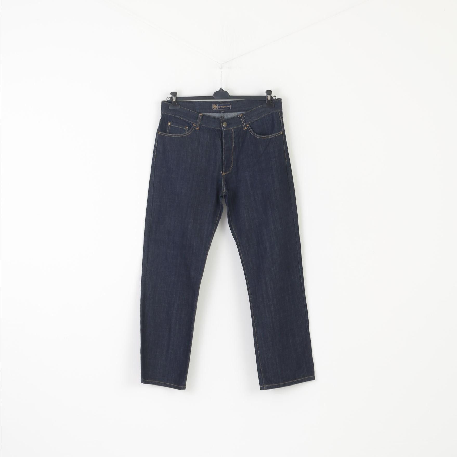 Henri Lloyd Henri Lloyd Men 34 Jeans Trousers Navy Bridewell 7913 Size US 34 / EU 50 - 1 Thumbnail