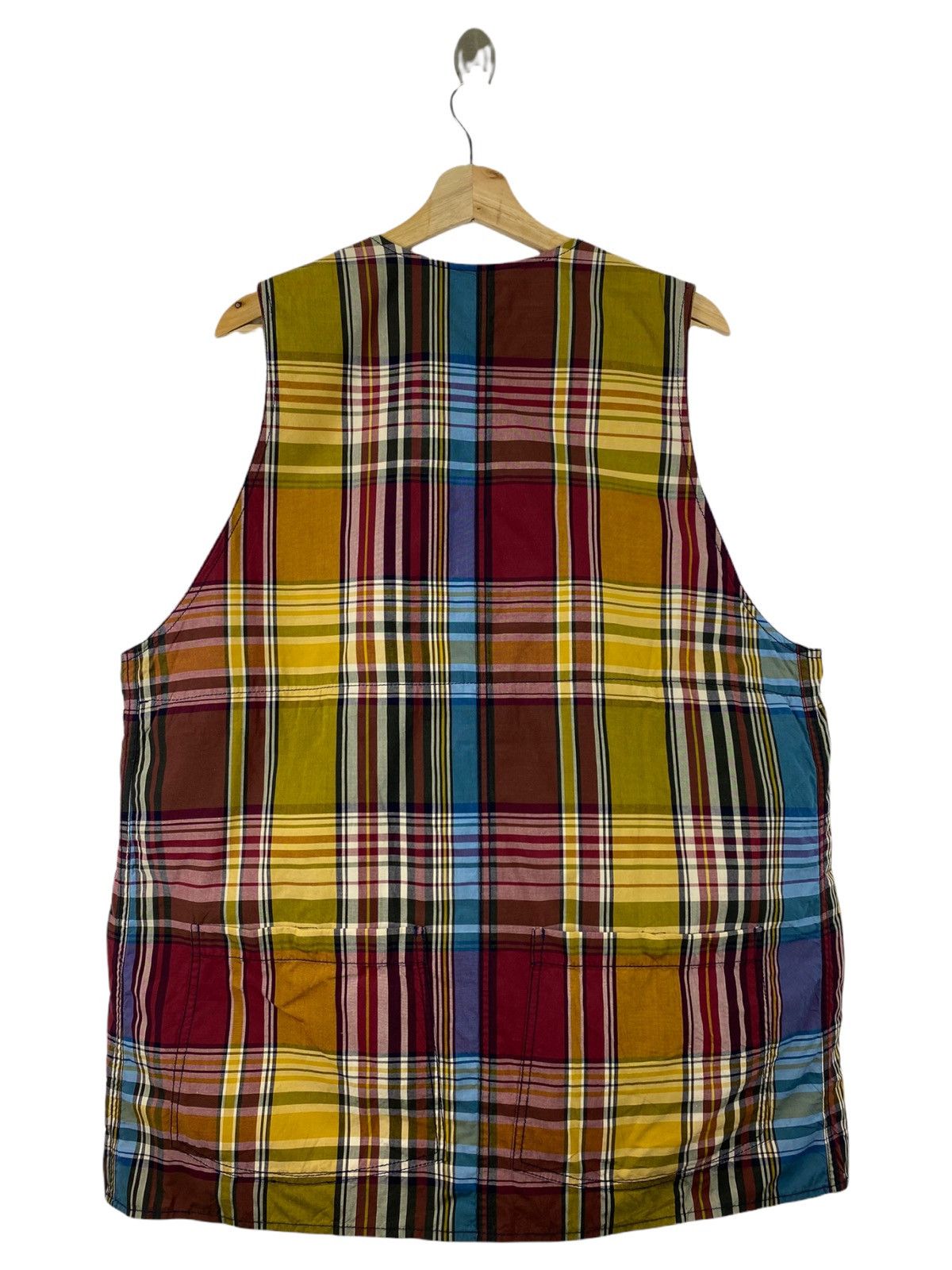 Beams Plus × Japanese Brand Beams Japan Men’s Tartan Cotton Vest Size US XL / EU 56 / 4 - 2 Thumbnail