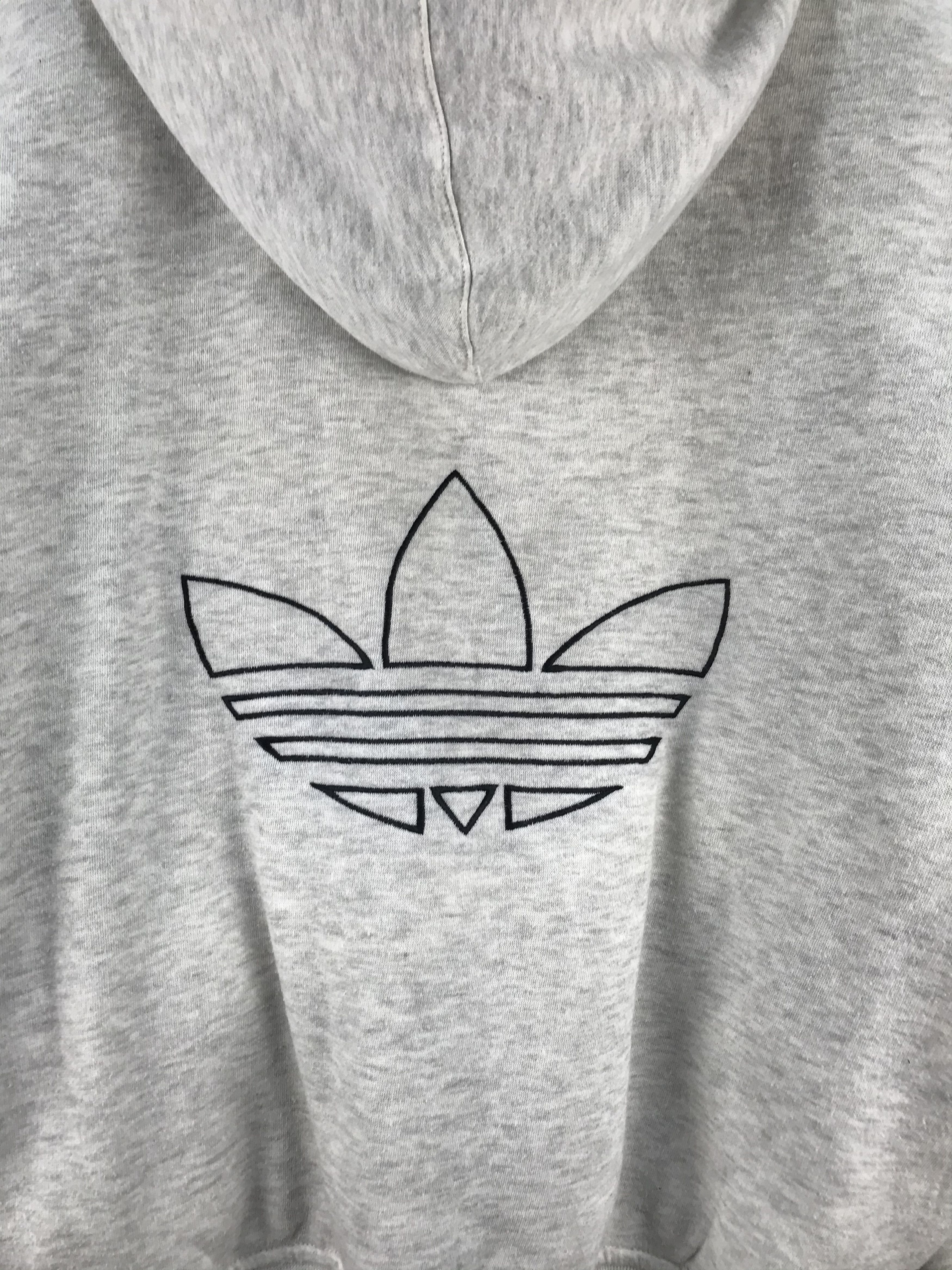 Adidas Vintage Adidas Logo Spellout Hoodies Jacket Size US M / EU 48-50 / 2 - 8 Thumbnail