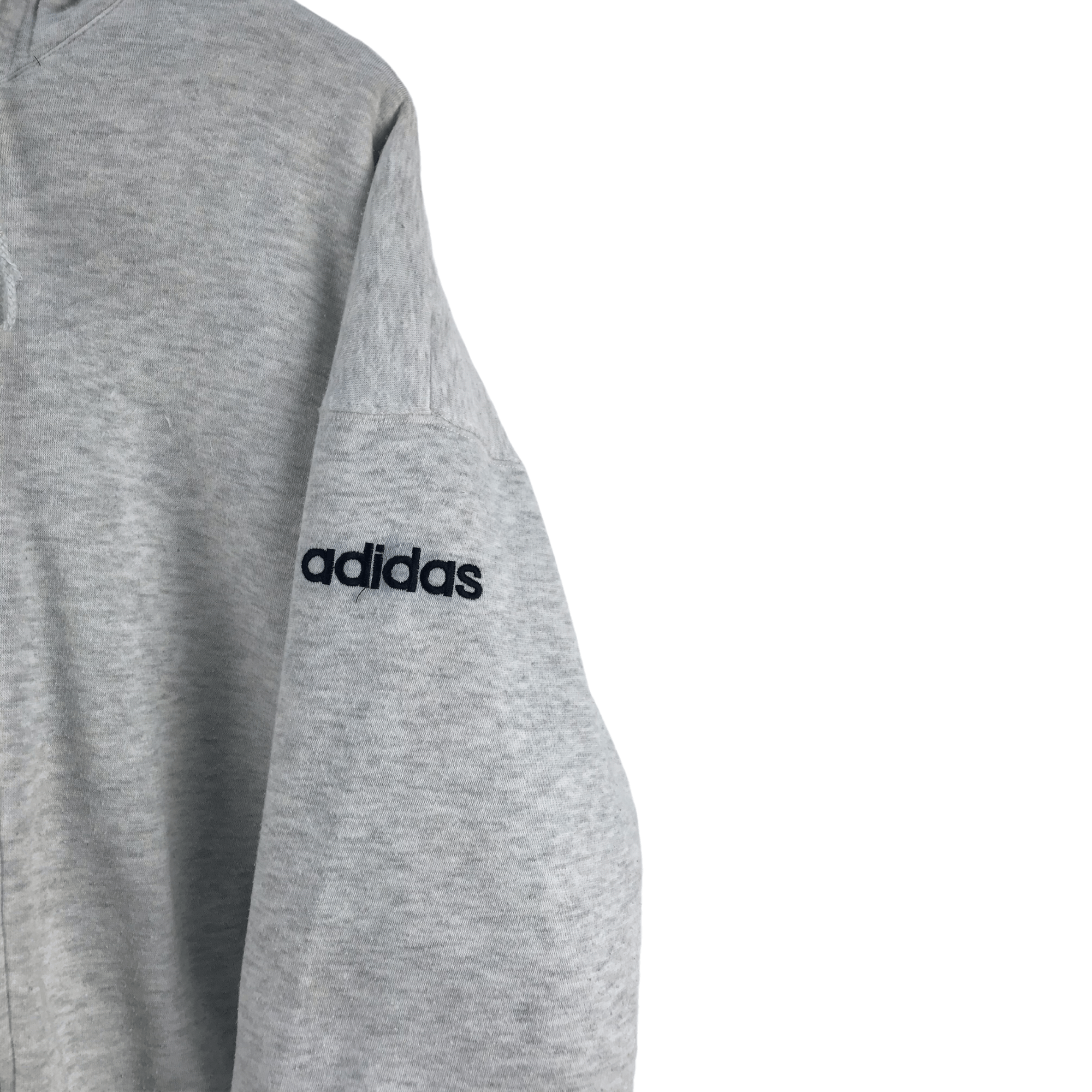 Adidas Vintage Adidas Logo Spellout Hoodies Jacket Size US M / EU 48-50 / 2 - 6 Thumbnail