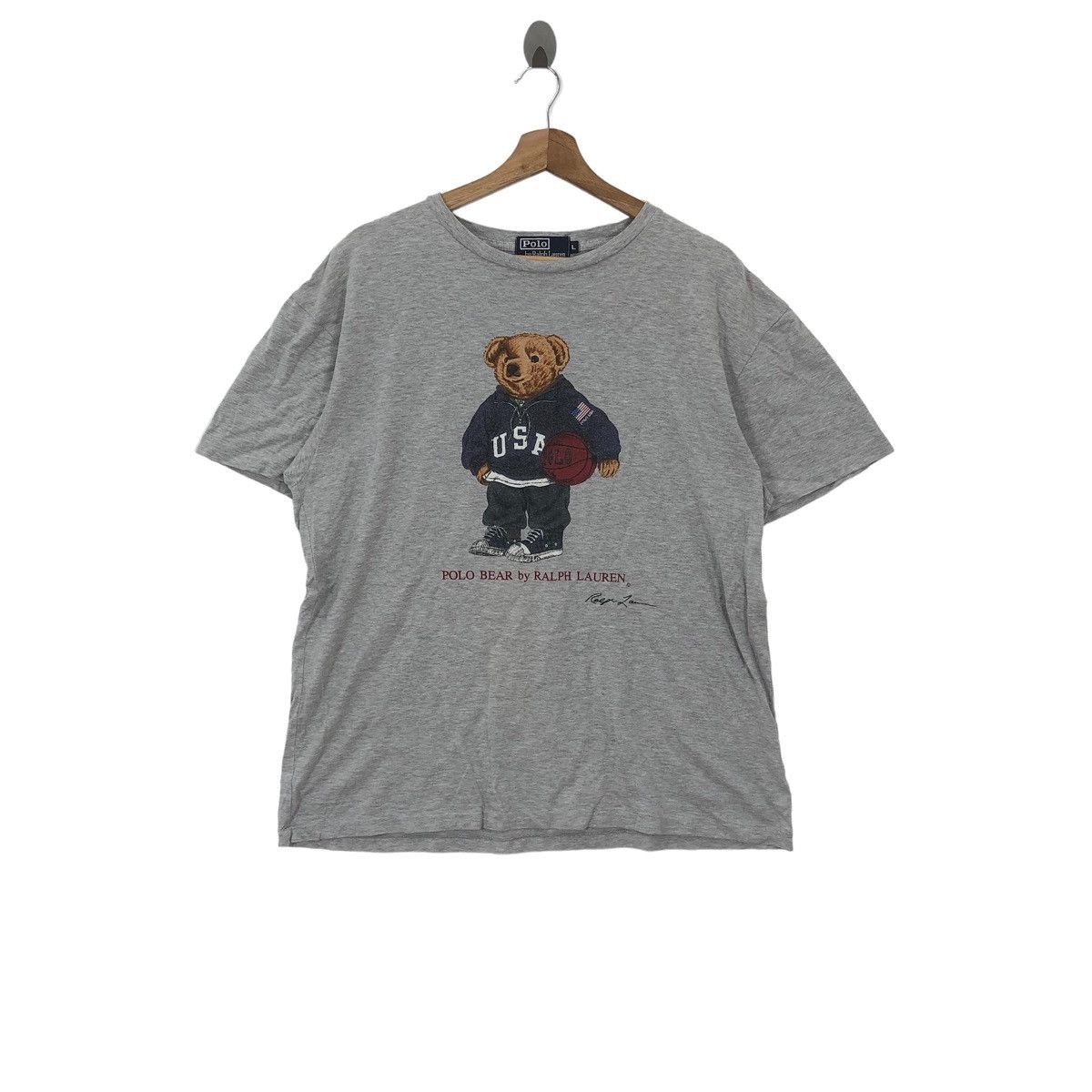 Vintage POLO BEAR RL By Ralph Lauren Lolife T-Shirt - Main Image