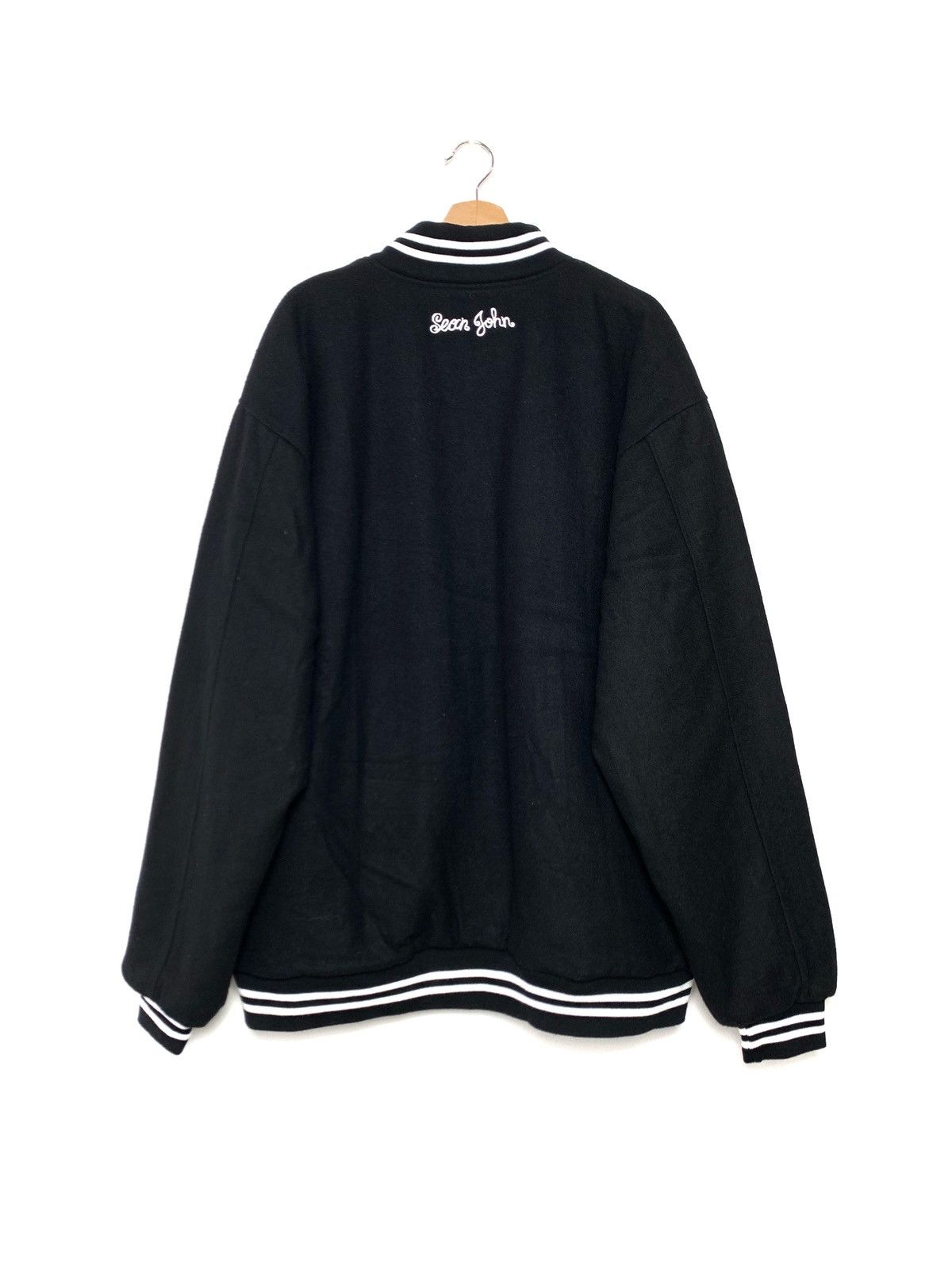 Sean John Sean John Embroidered Wool Varsity Jacket Size US XXL / EU 58 / 5 - 2 Thumbnail