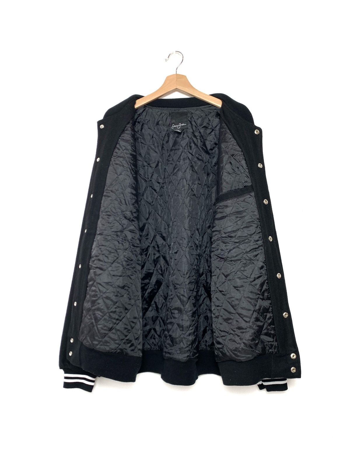 Sean John Sean John Embroidered Wool Varsity Jacket Size US XXL / EU 58 / 5 - 3 Thumbnail