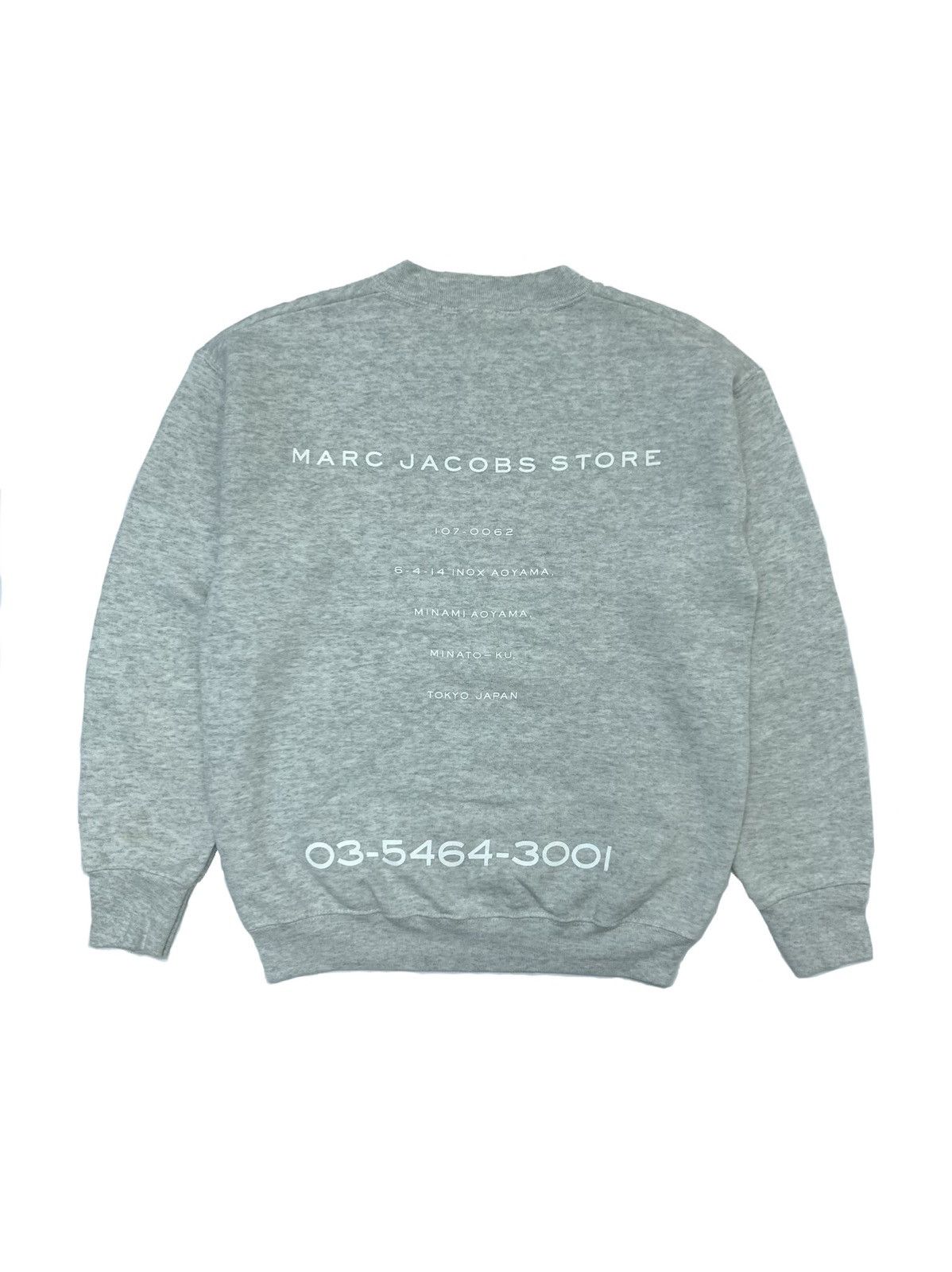 Designer Rare🔥Marc Jacobs Store Japan Sweatshirt in Small Size Size US S / EU 44-46 / 1 - 1 Thumbnail