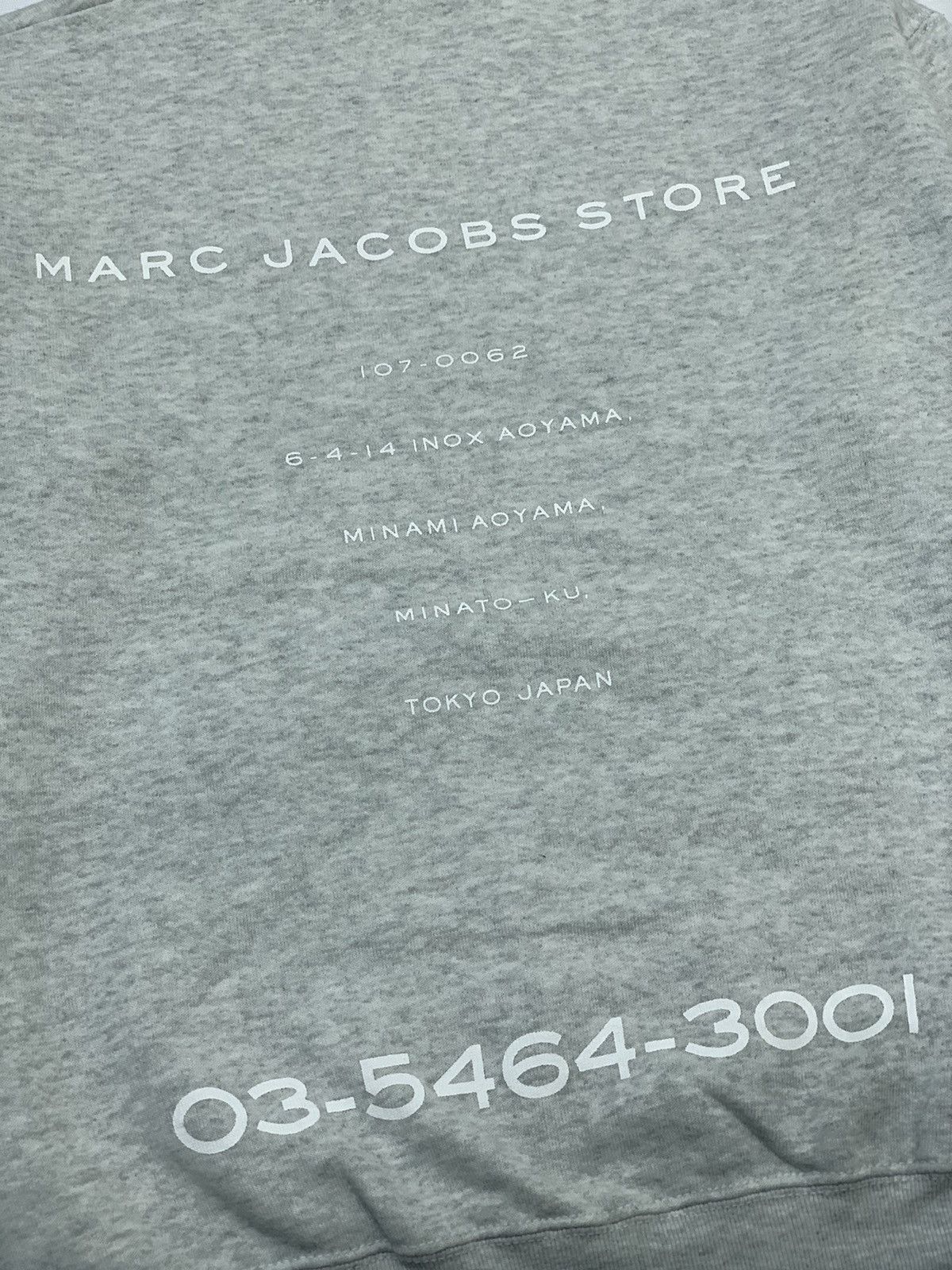 Designer Rare🔥Marc Jacobs Store Japan Sweatshirt in Small Size Size US S / EU 44-46 / 1 - 3 Thumbnail