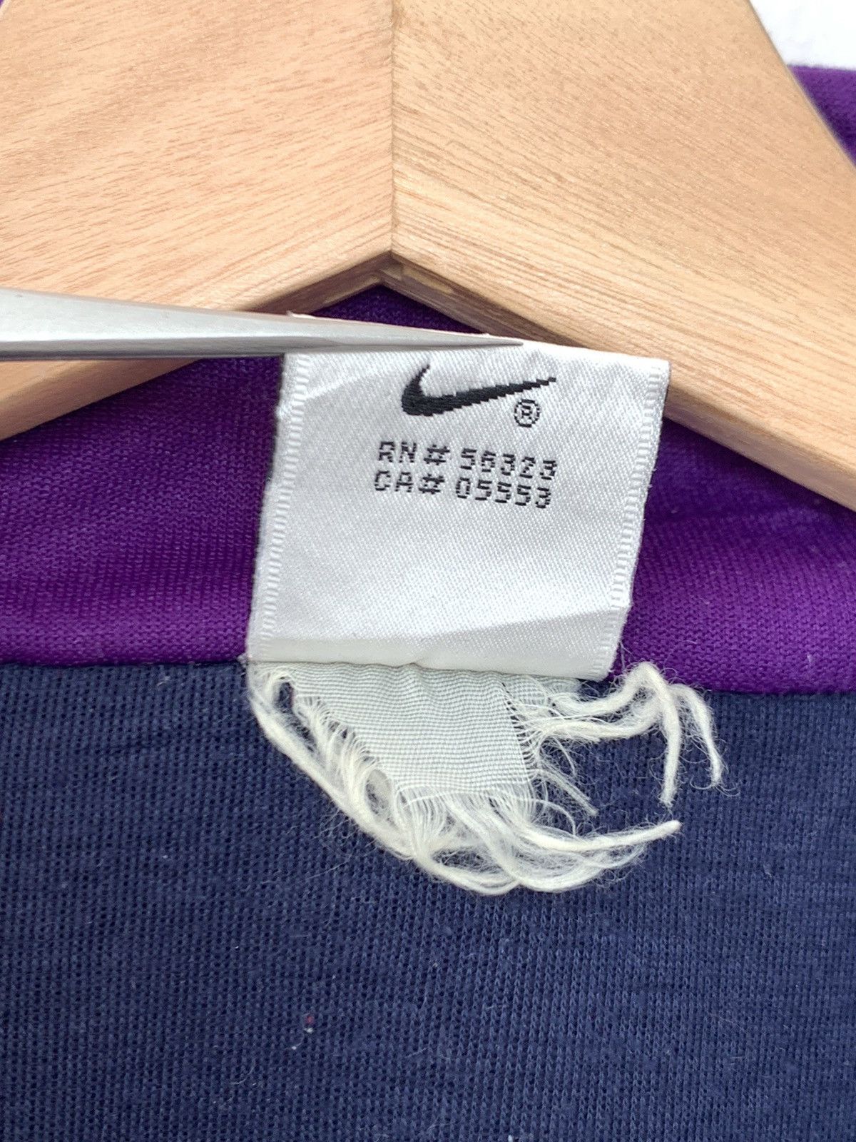 Nike Vintage Nike Swoosh Colour Block Tracktop Jacket Size US L / EU 52-54 / 3 - 9 Thumbnail