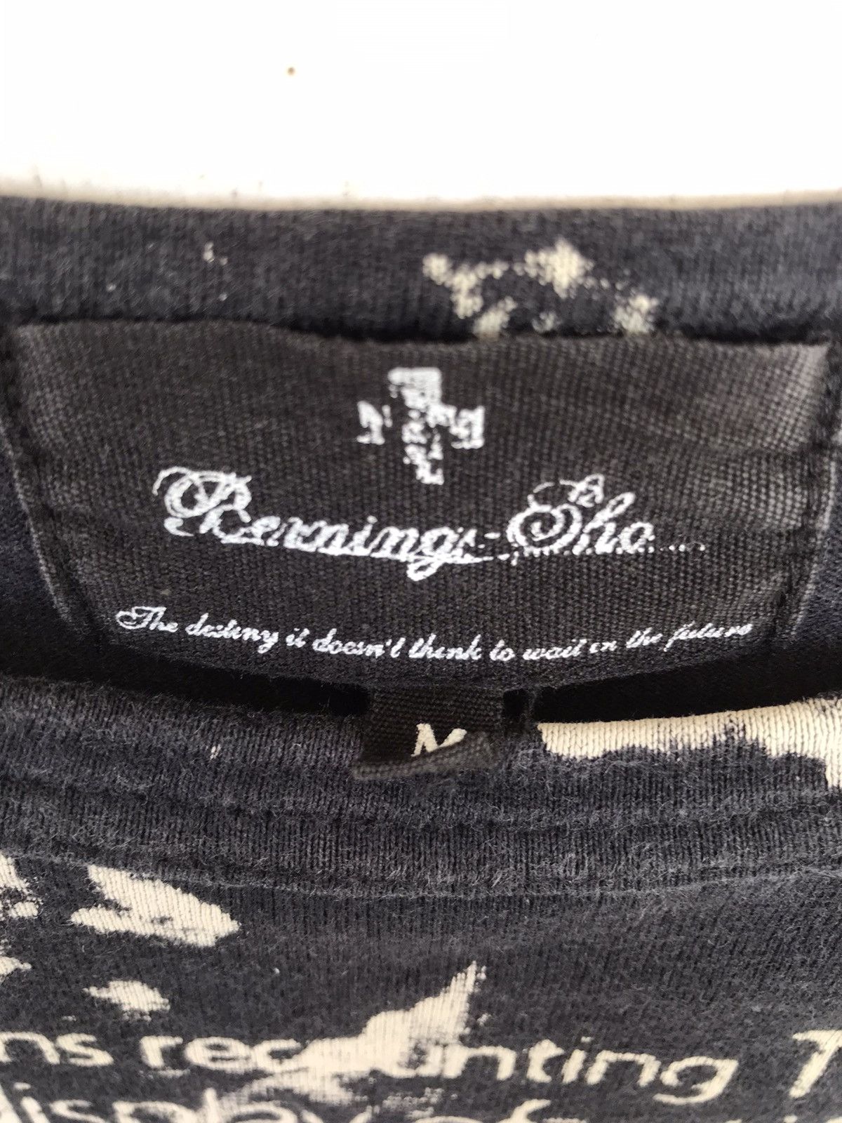 Hysteric Glamour × Japanese Brand 💥Vtg Japanese Berning Sho Bleach Shirt Size S / US 4 / IT 40 - 5 Thumbnail
