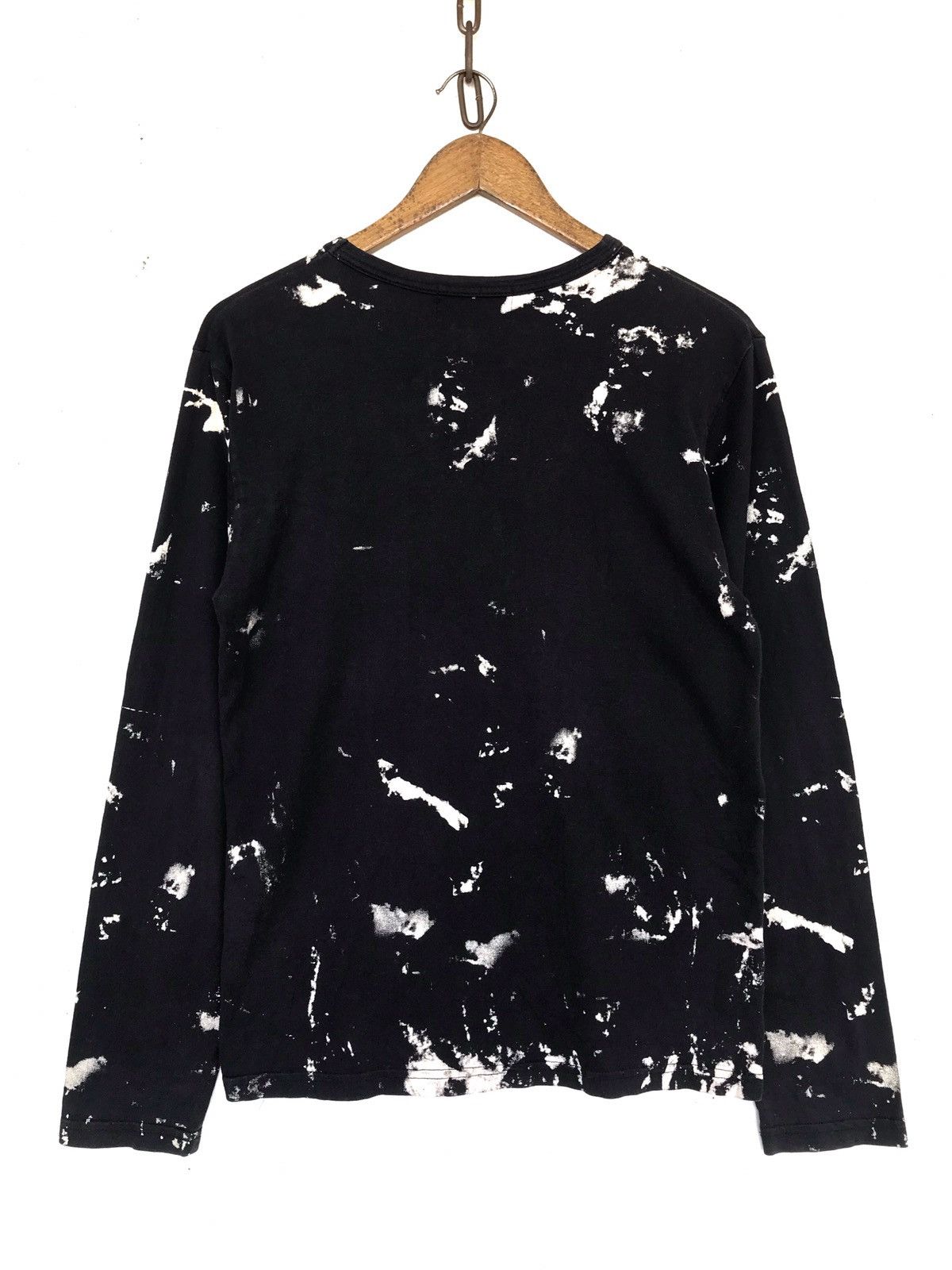 Hysteric Glamour × Japanese Brand 💥Vtg Japanese Berning Sho Bleach Shirt Size S / US 4 / IT 40 - 3 Thumbnail
