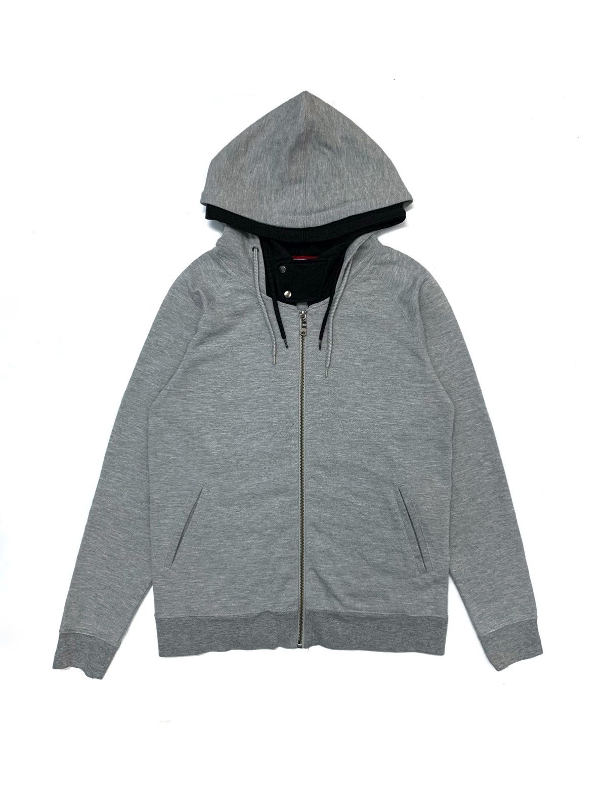 semanticdesign Semantic Design Double Hood Zipper Up Hoodies Size US M / EU 48-50 / 2 - 2 Thumbnail