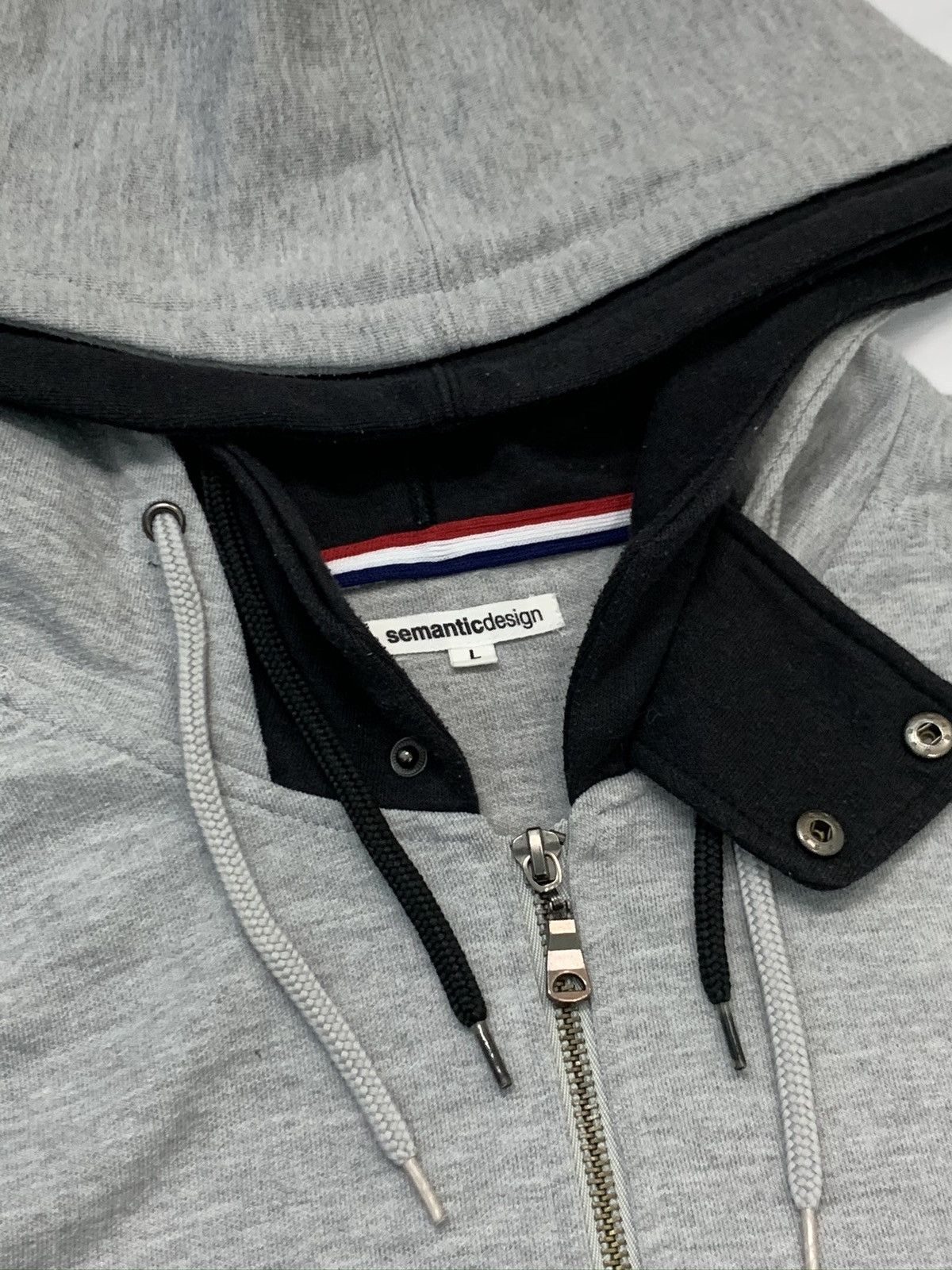 semanticdesign Semantic Design Double Hood Zipper Up Hoodies Size US M / EU 48-50 / 2 - 4 Thumbnail