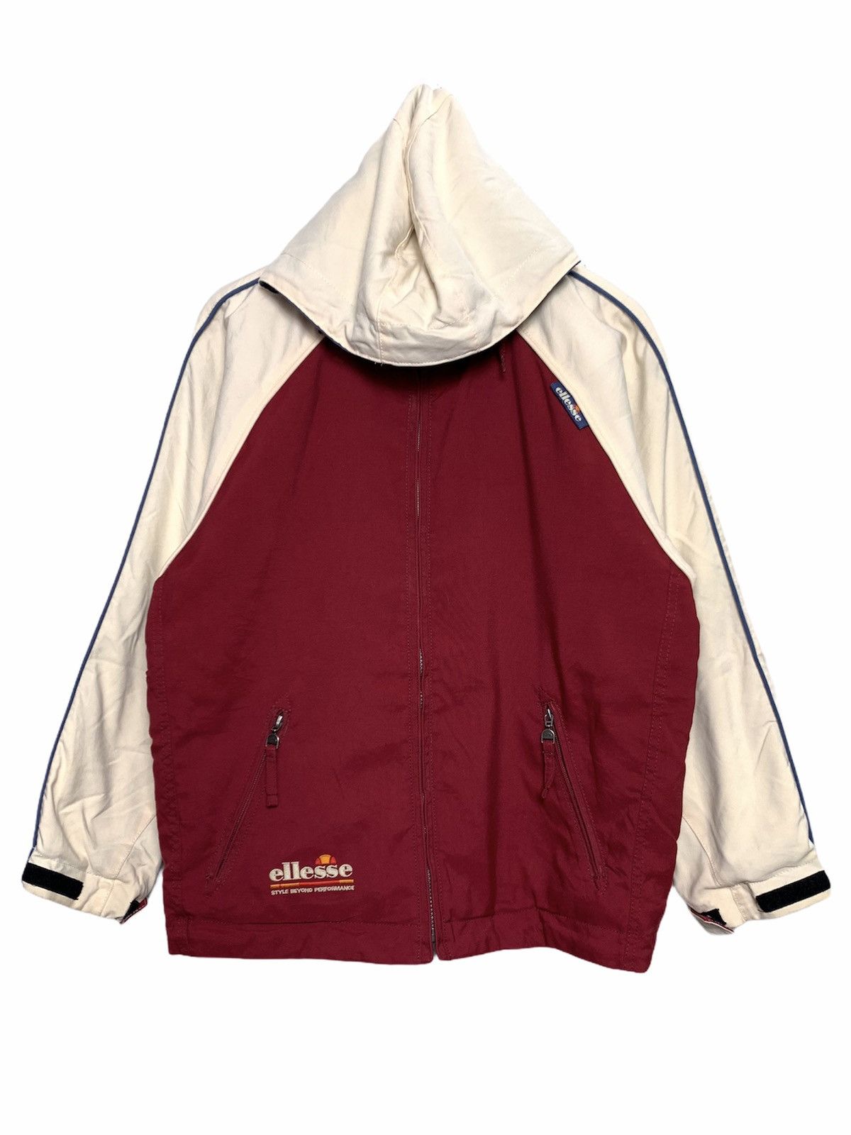 ellesse フーディージャケット Vintage ELLESSE Windbreaker Large Unisex 90's Ellesse