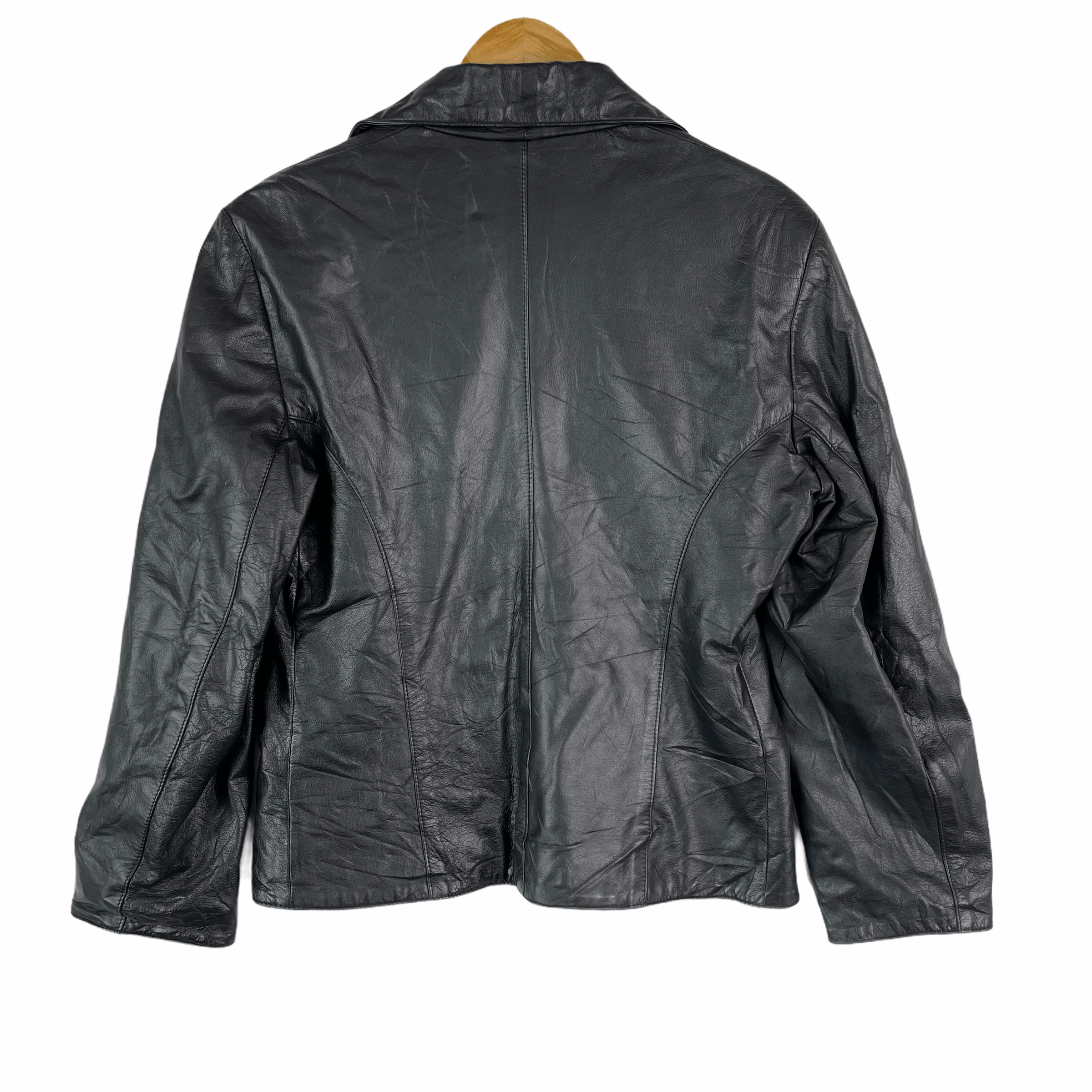 Genuine Leather Vintage ARDEN GENUINE LEATHER Australia Black Jacket Size US S / EU 44-46 / 1 - 5 Thumbnail