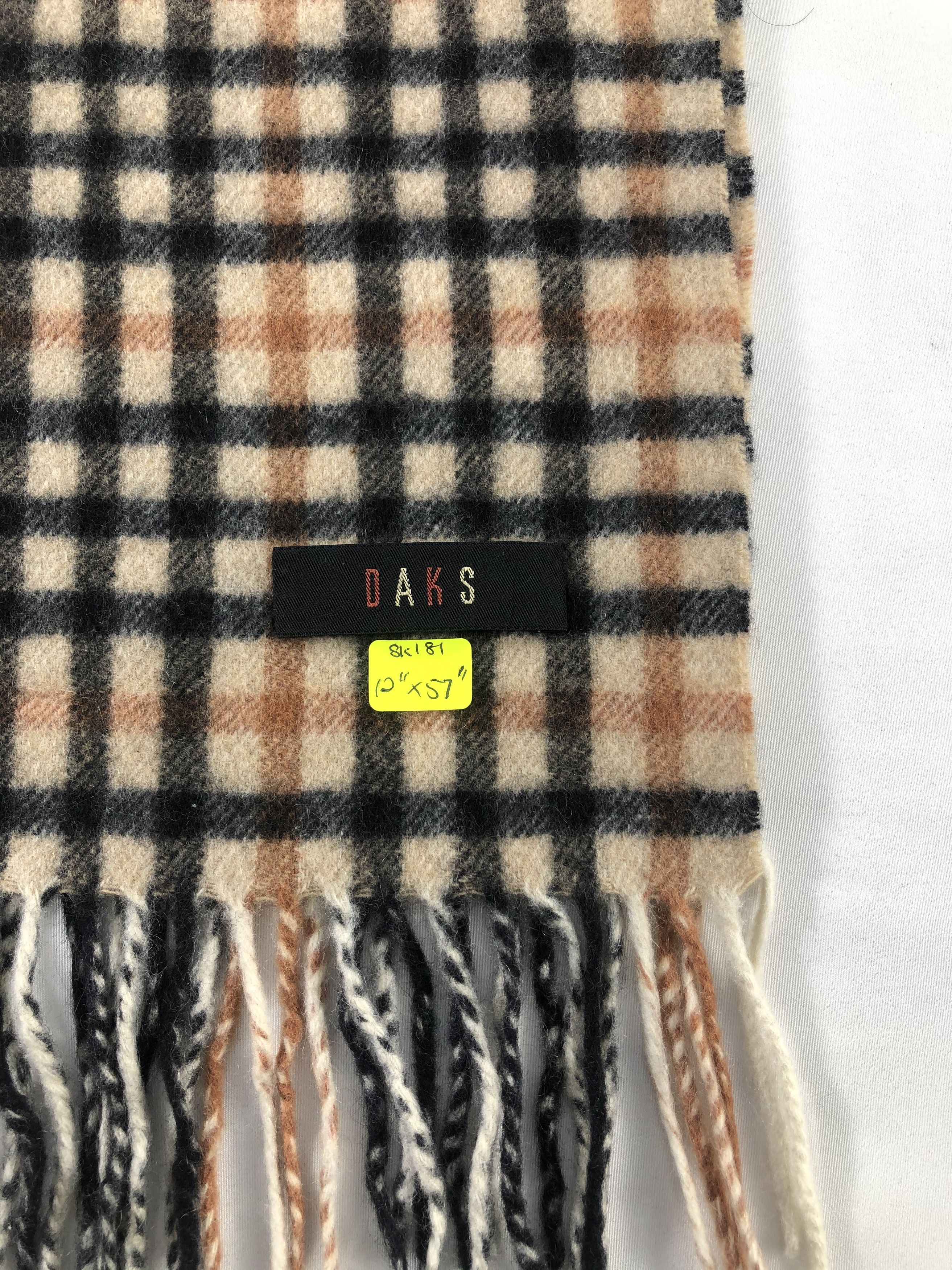 DAKS Daks London Scarf / Muffler / Neckwear Size ONE SIZE - 4 Thumbnail