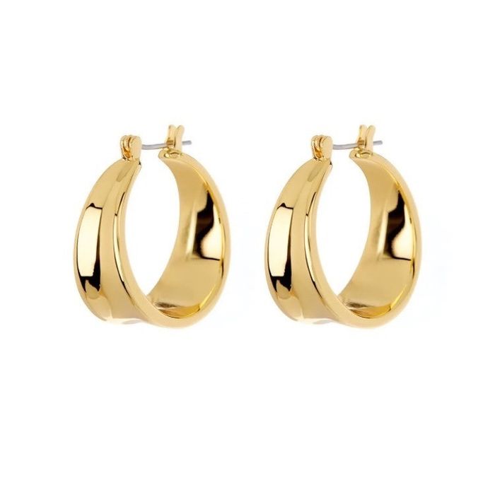 Luv AJ Luv Aj Dionne Hoop Earrings in Gold Tone New | Grailed