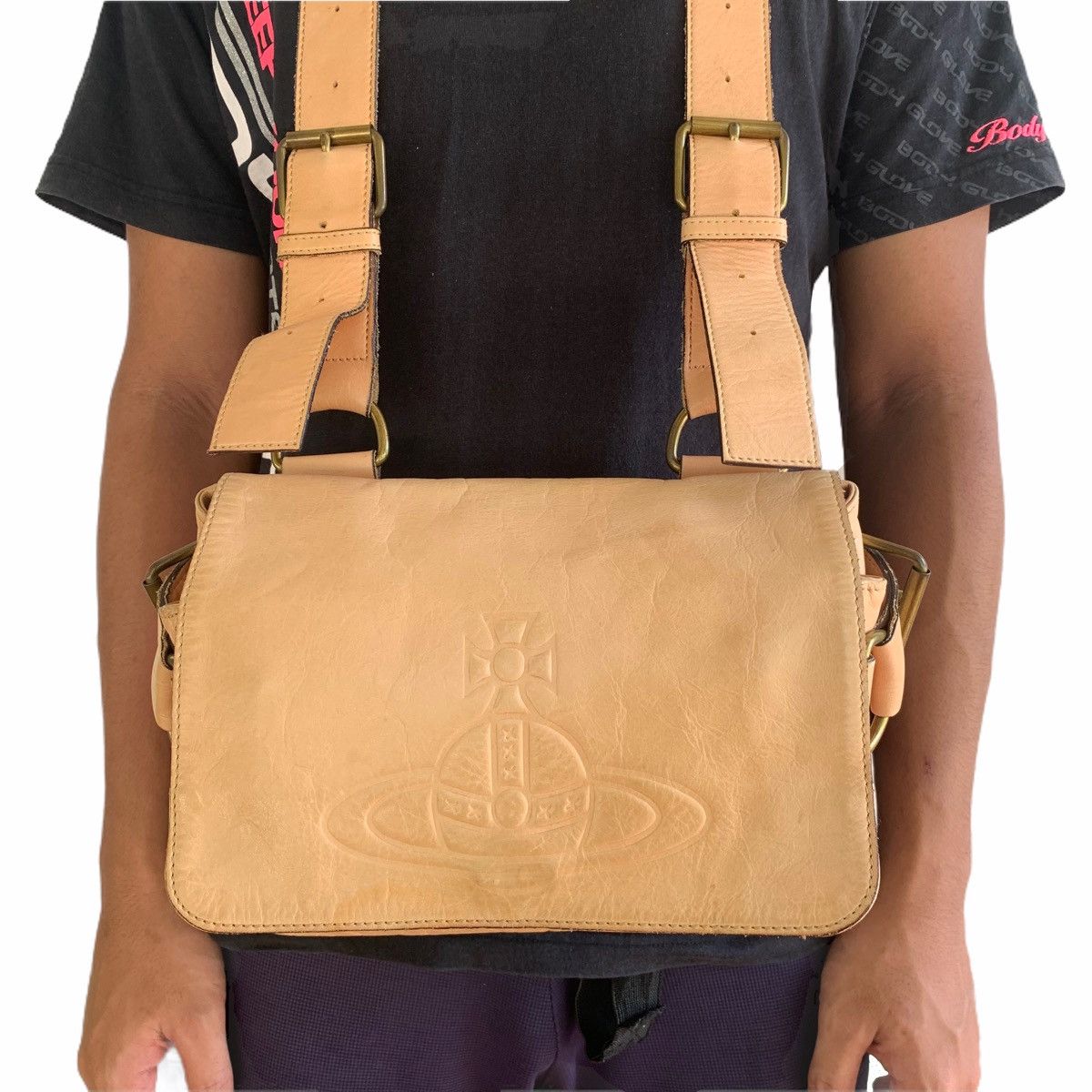 Vivienne Westwood Vivienne Westwood Sling Messenger Bag Size ONE SIZE - 2 Thumbnail
