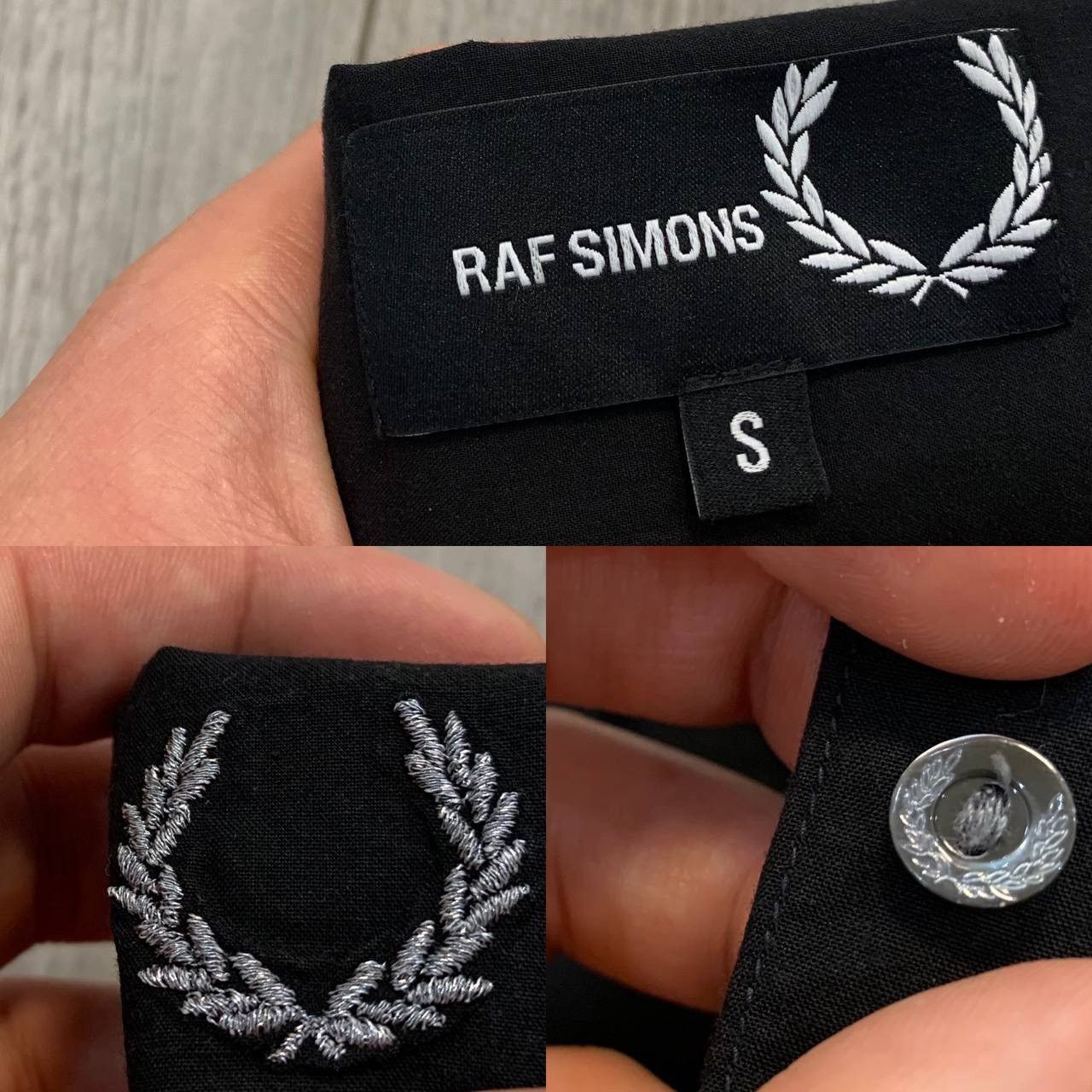 Fred Perry × Raf Simons Raf Simmons x Fred Perry Black Shirt Size US S / EU 44-46 / 1 - 2 Thumbnail
