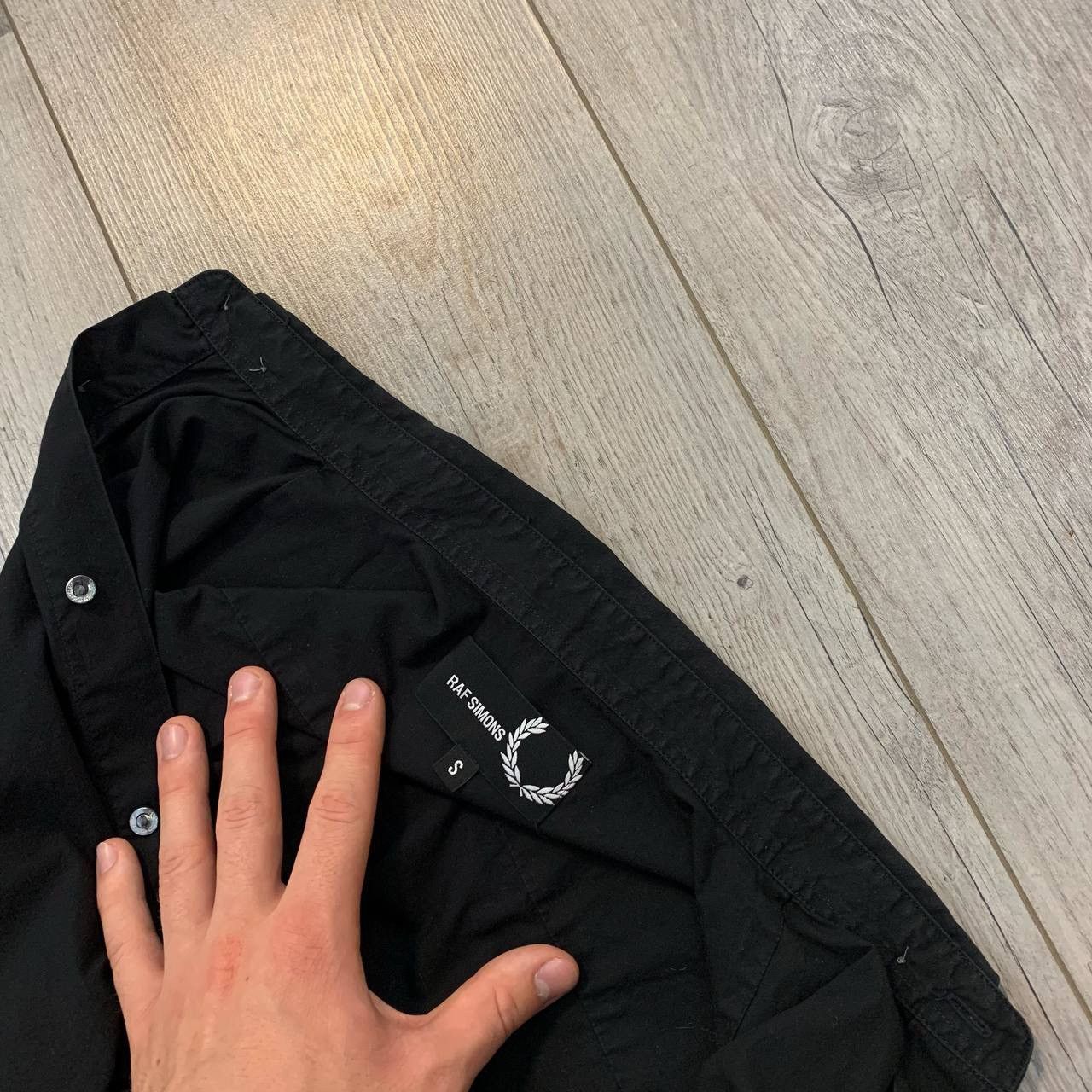 Fred Perry × Raf Simons Raf Simmons x Fred Perry Black Shirt Size US S / EU 44-46 / 1 - 3 Thumbnail
