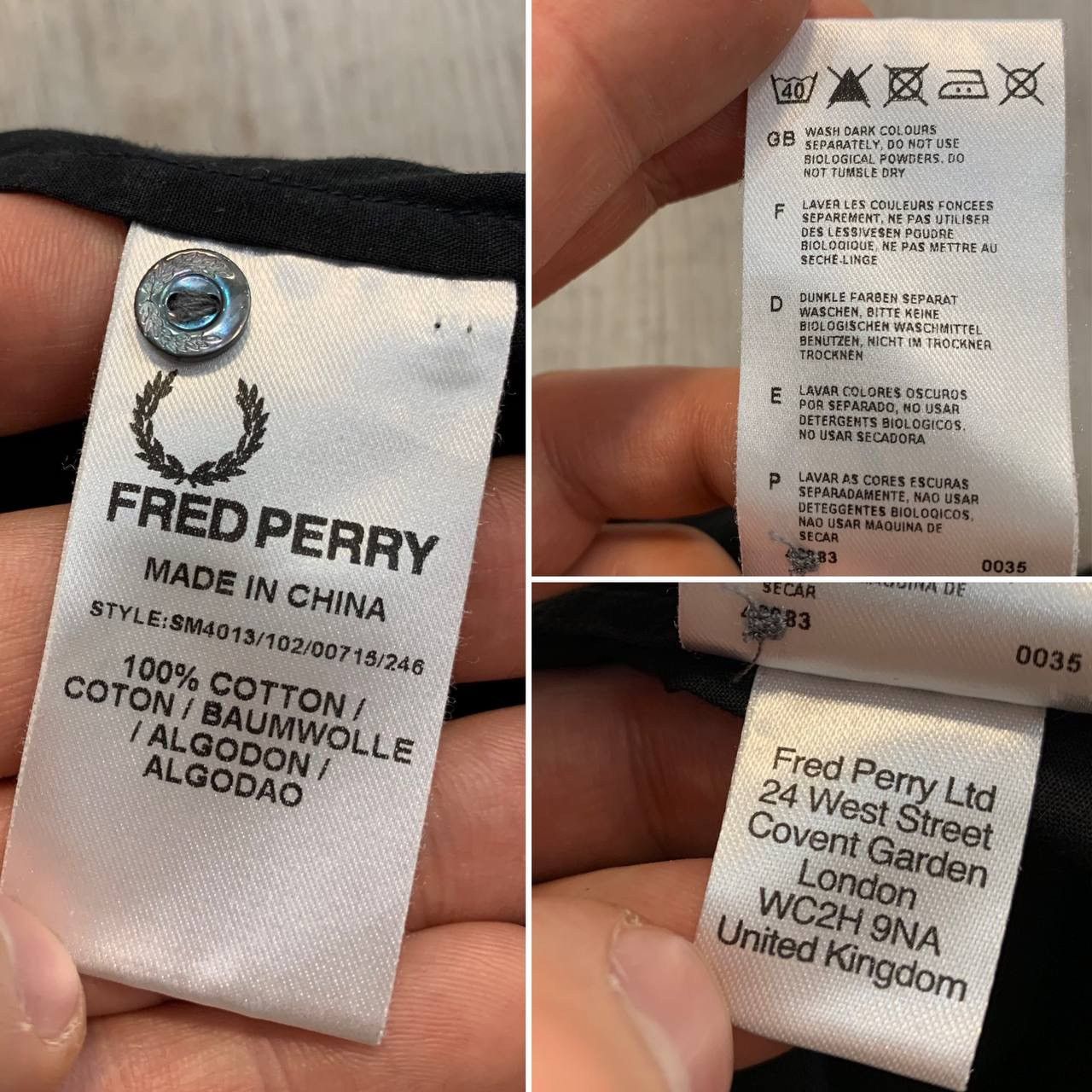 Fred Perry × Raf Simons Raf Simmons x Fred Perry Black Shirt Size US S / EU 44-46 / 1 - 7 Thumbnail