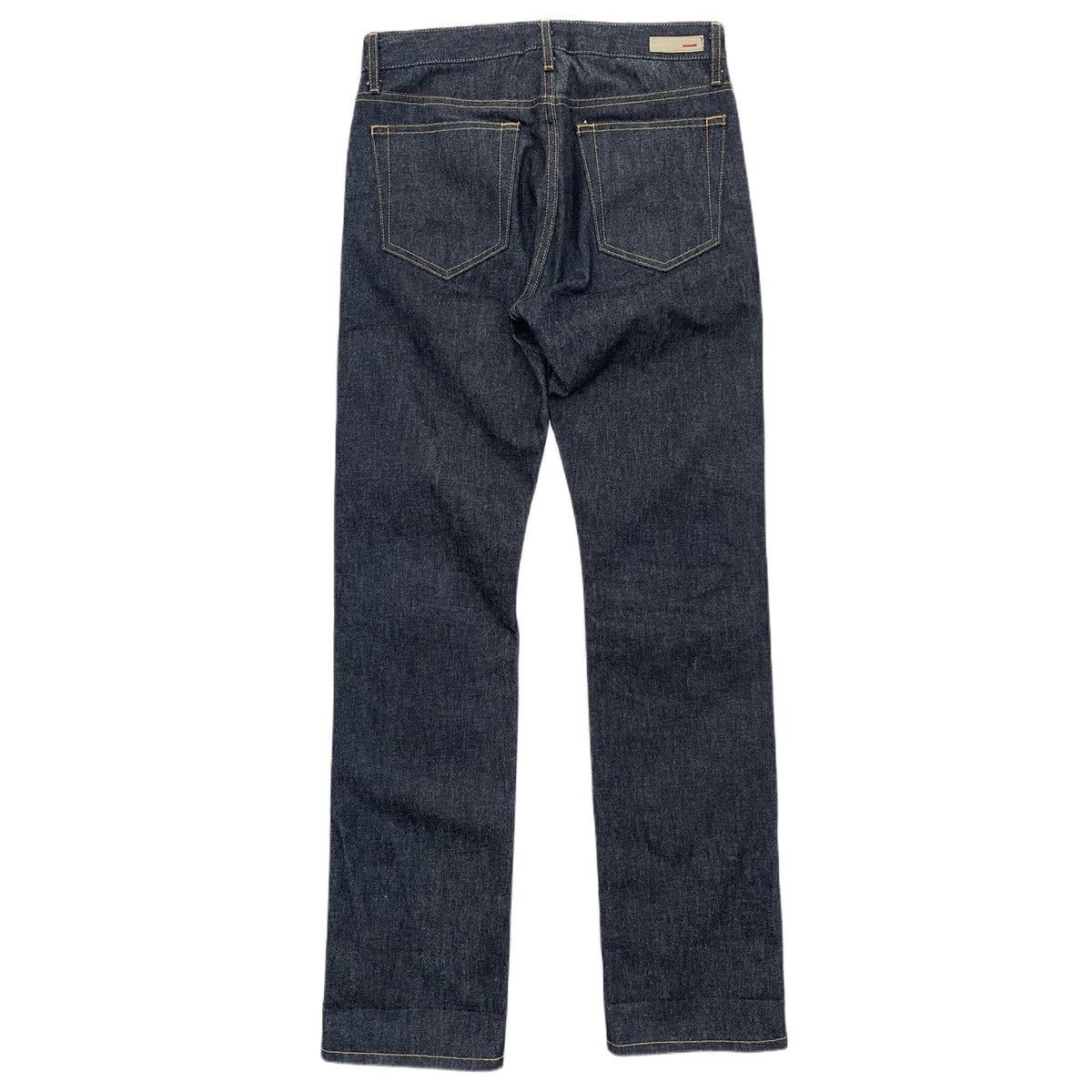 Ground Cover GROUND COVER US-GROWN RAW STRAIGHT LEG JEANS Size US 29 - 2 Thumbnail