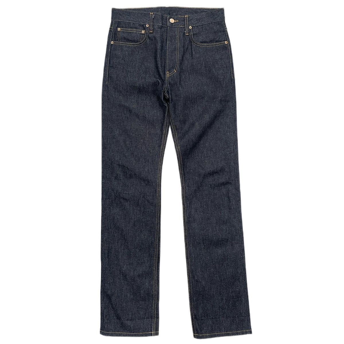 Ground Cover GROUND COVER US-GROWN RAW STRAIGHT LEG JEANS Size US 29 - 1 Thumbnail