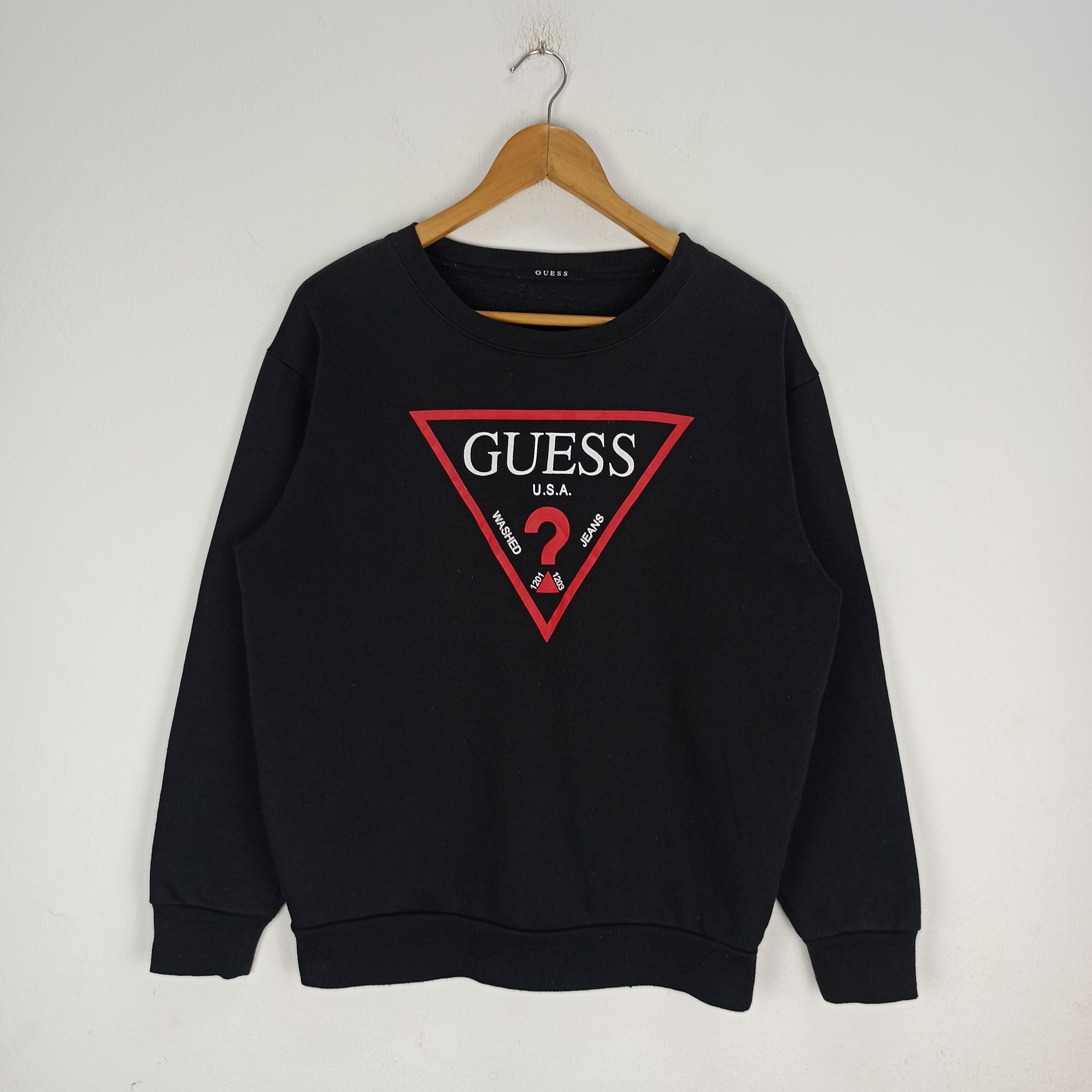 Guess Guess Sweatshirt Big Logo Size US L / EU 52-54 / 3 - 1 Thumbnail