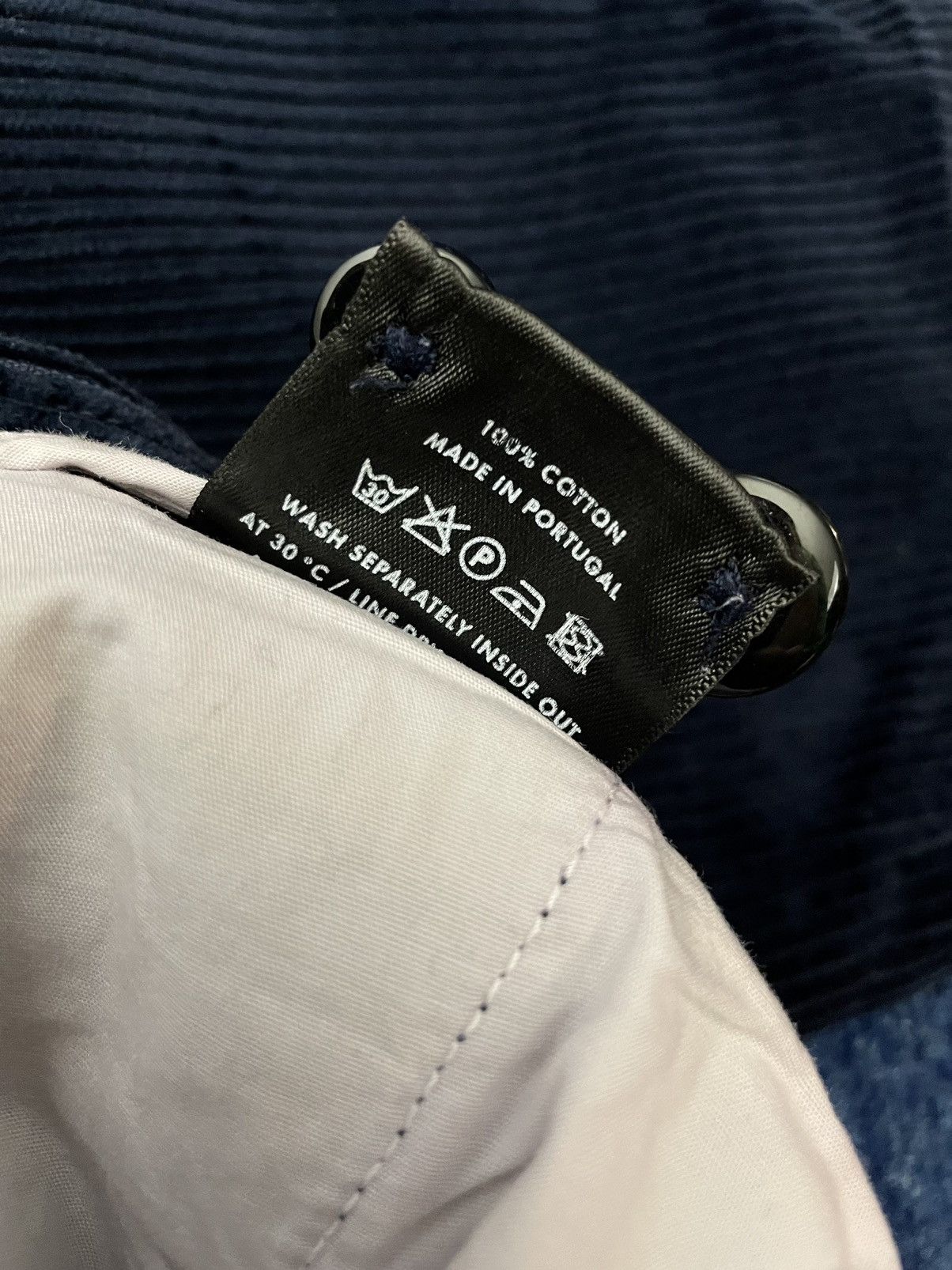 A Day's March A Day's March Corduroy Navy Relaxed Pants Denim Jeans Size US 30 / EU 46 - 3 Thumbnail