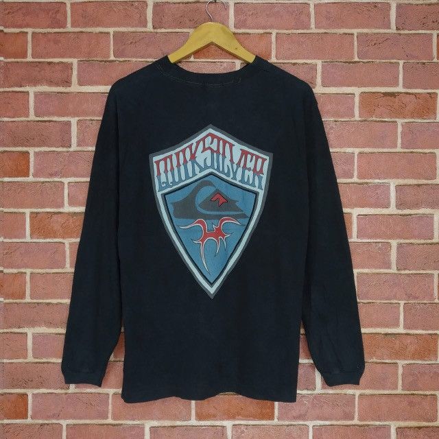 Quicksilver Vintage Quicksilver Surf Hawaii Beach LS T-shirt Size US M / EU 48-50 / 2 - 1 Thumbnail