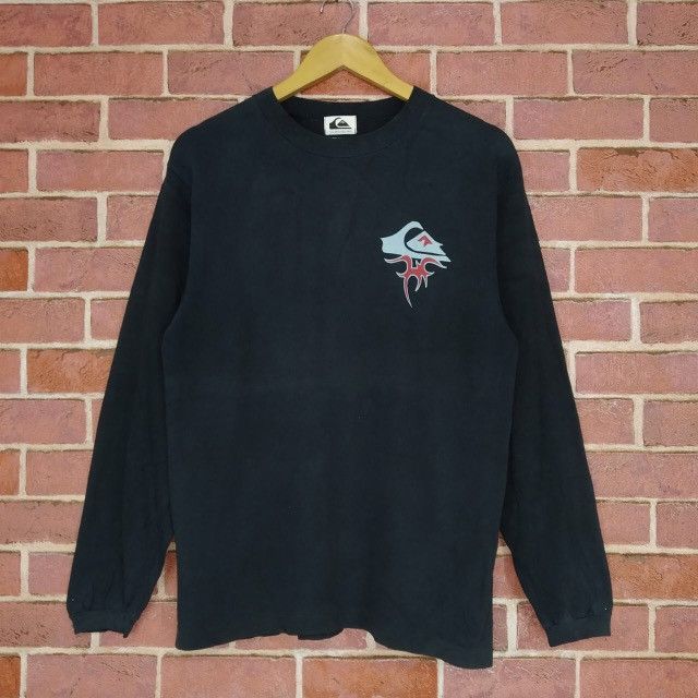 Quicksilver Vintage Quicksilver Surf Hawaii Beach LS T-shirt Size US M / EU 48-50 / 2 - 2 Thumbnail
