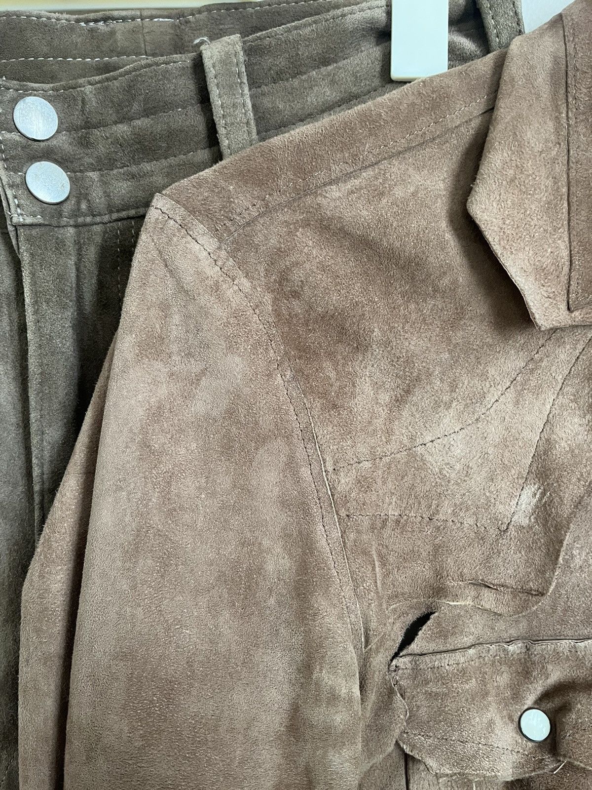 Takahiromiyashita The Soloist. Roughout shirt jacket and biker pants Size US S / EU 44-46 / 1 - 10 Thumbnail