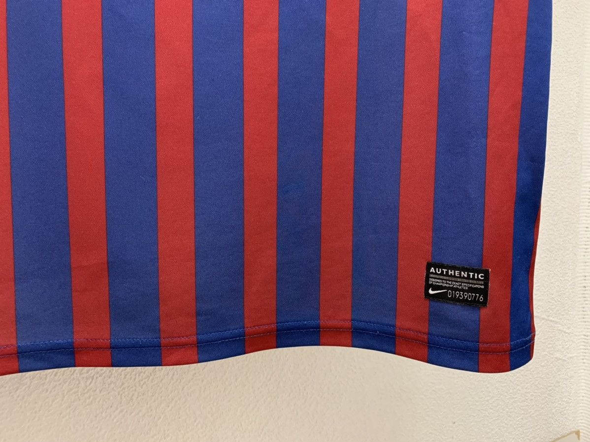 Nike Messi 10 Nike Barcelona soccer jersey M sz Qatar foundation Size US M / EU 48-50 / 2 - 8 Thumbnail