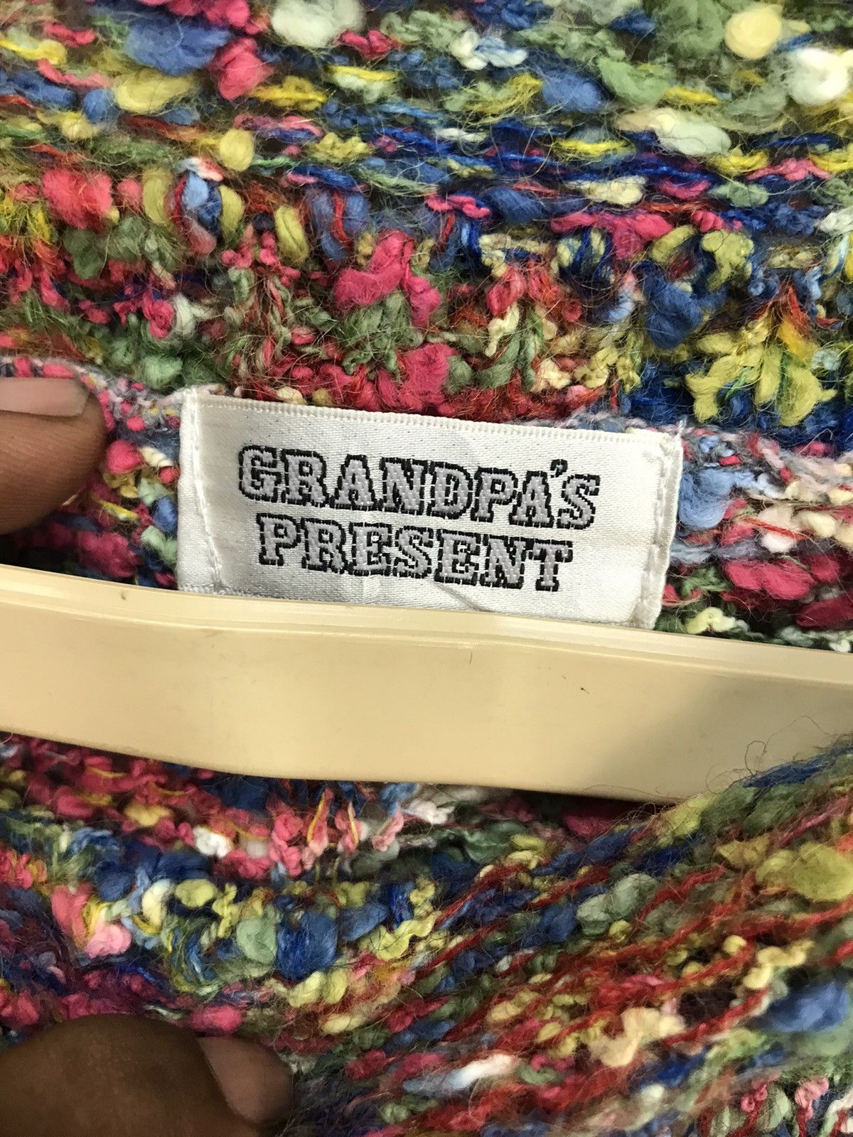 Other Multicolor knit sweatshirt by grandpa present Size US M / EU 48-50 / 2 - 3 Thumbnail