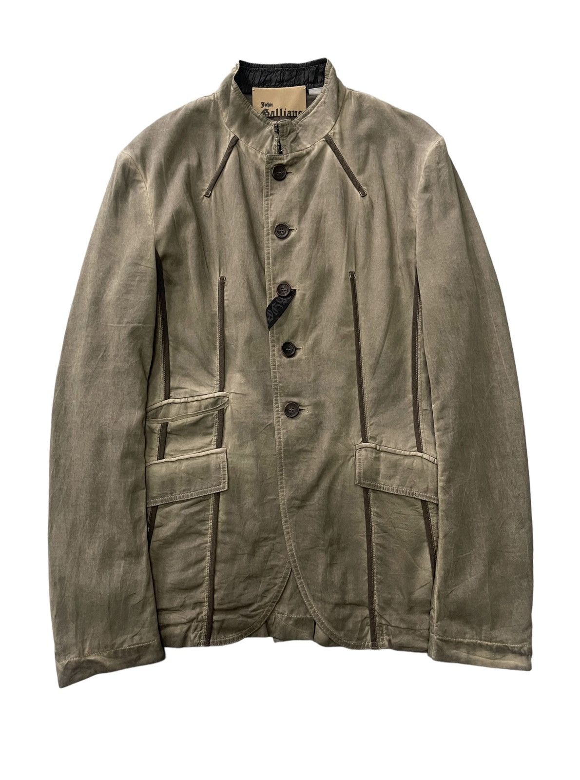 John Galliano John Galliano Mudd Jacket (size 48) Size XL / US 12-14 / IT 48-50 - 4 Thumbnail