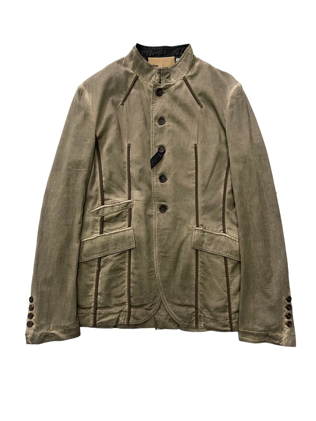 John Galliano John Galliano Mudd Jacket (size 48) Size XL / US 12-14 / IT 48-50 - 1 Thumbnail