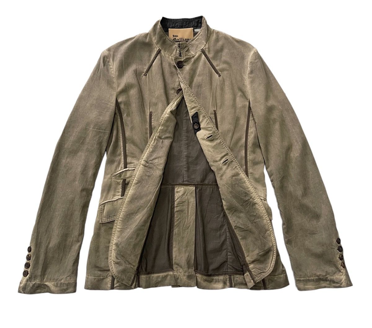 John Galliano John Galliano Mudd Jacket (size 48) Size XL / US 12-14 / IT 48-50 - 5 Thumbnail